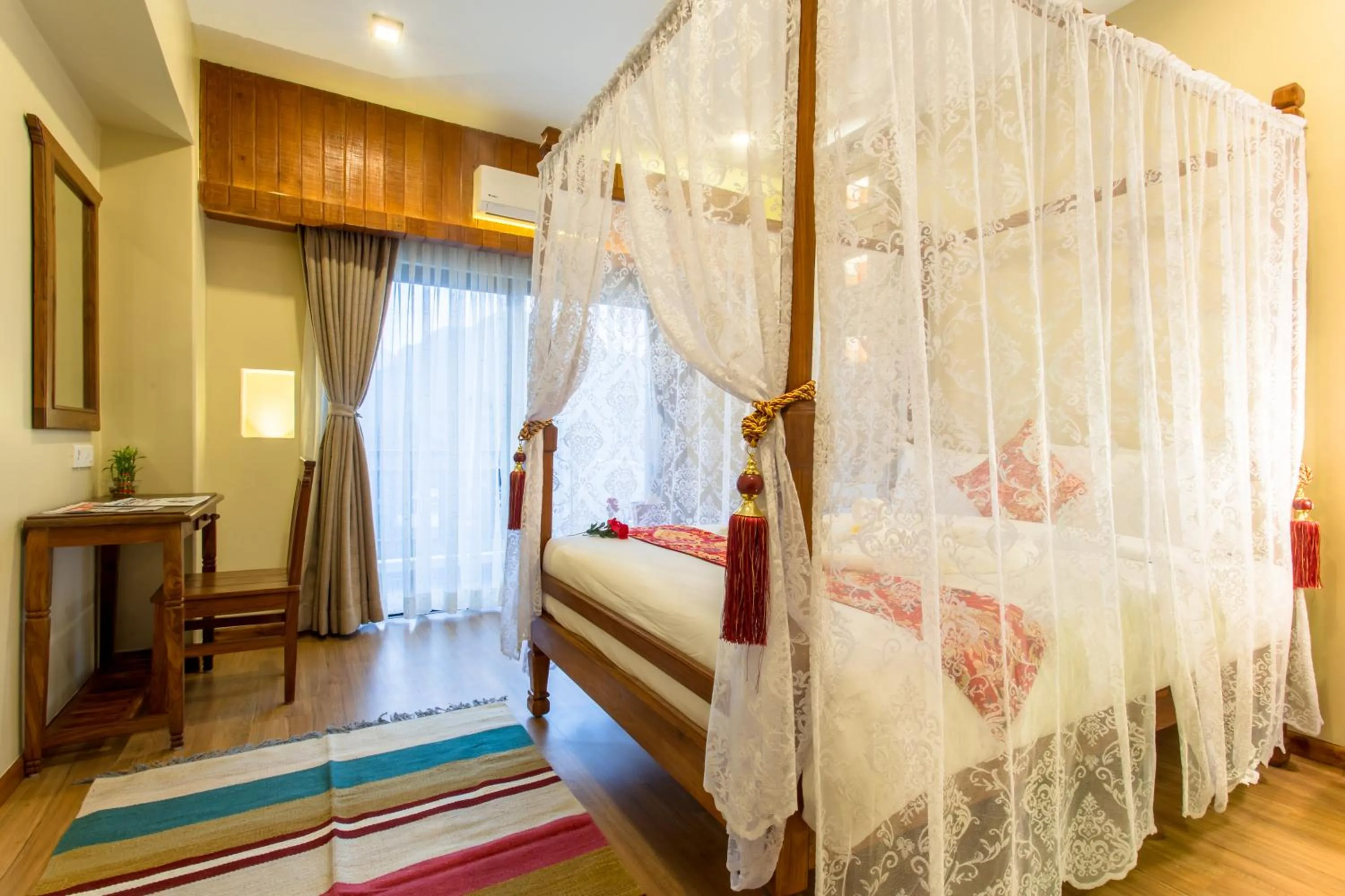 Photo of the whole room, Bed in Hotel Mala Pokhara