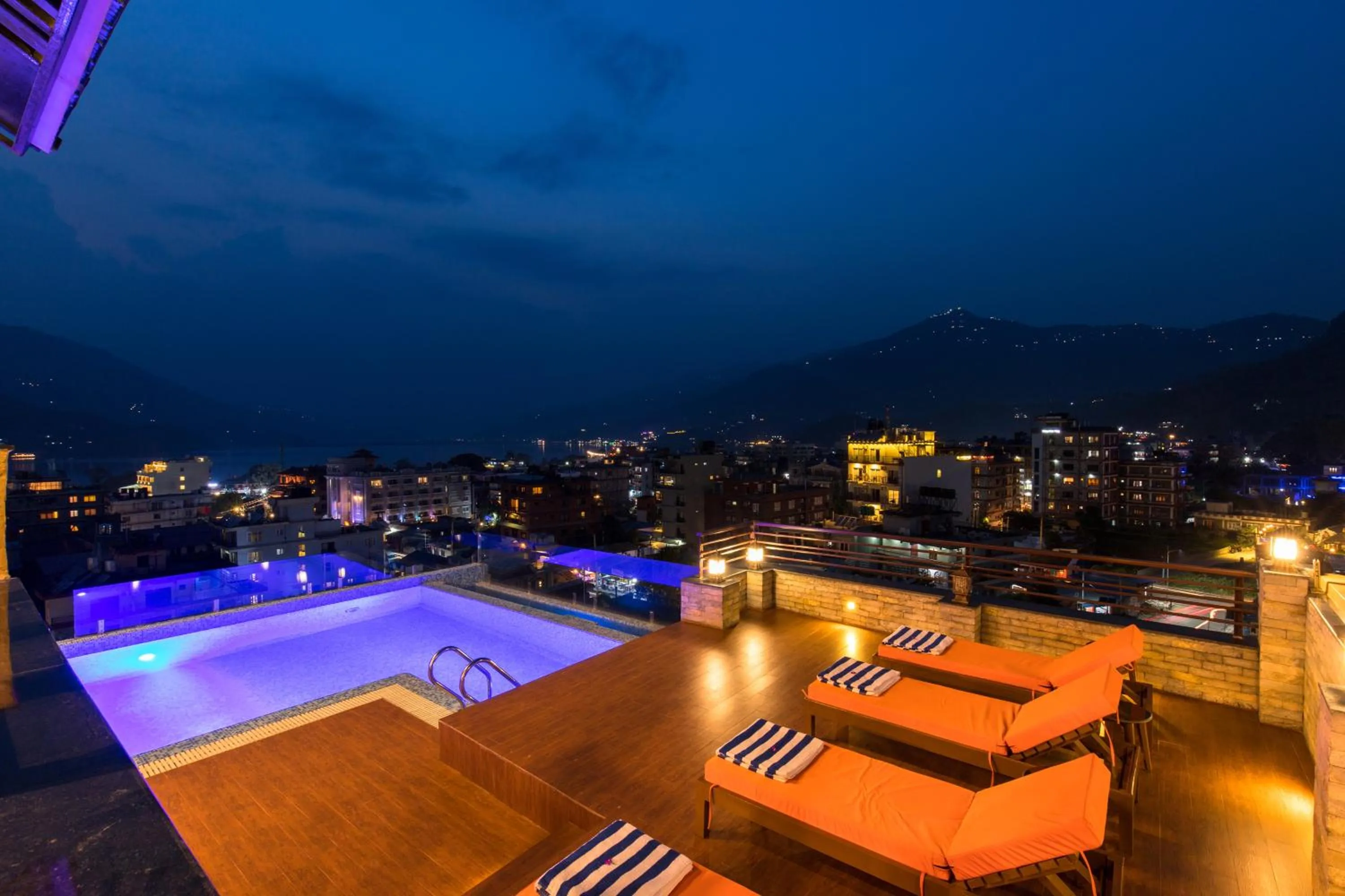 City view in Hotel Mala Pokhara