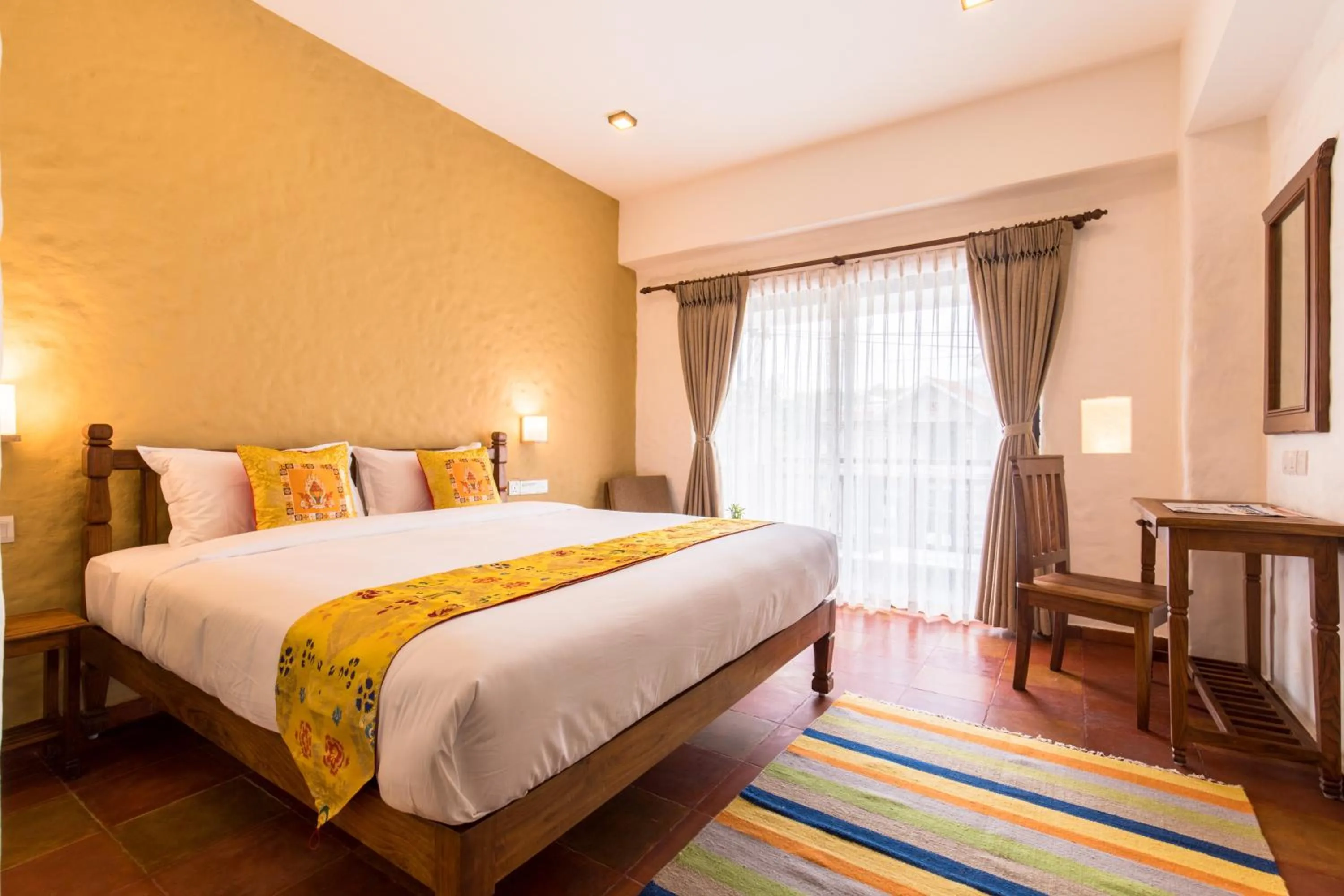 Photo of the whole room, Bed in Hotel Mala Pokhara