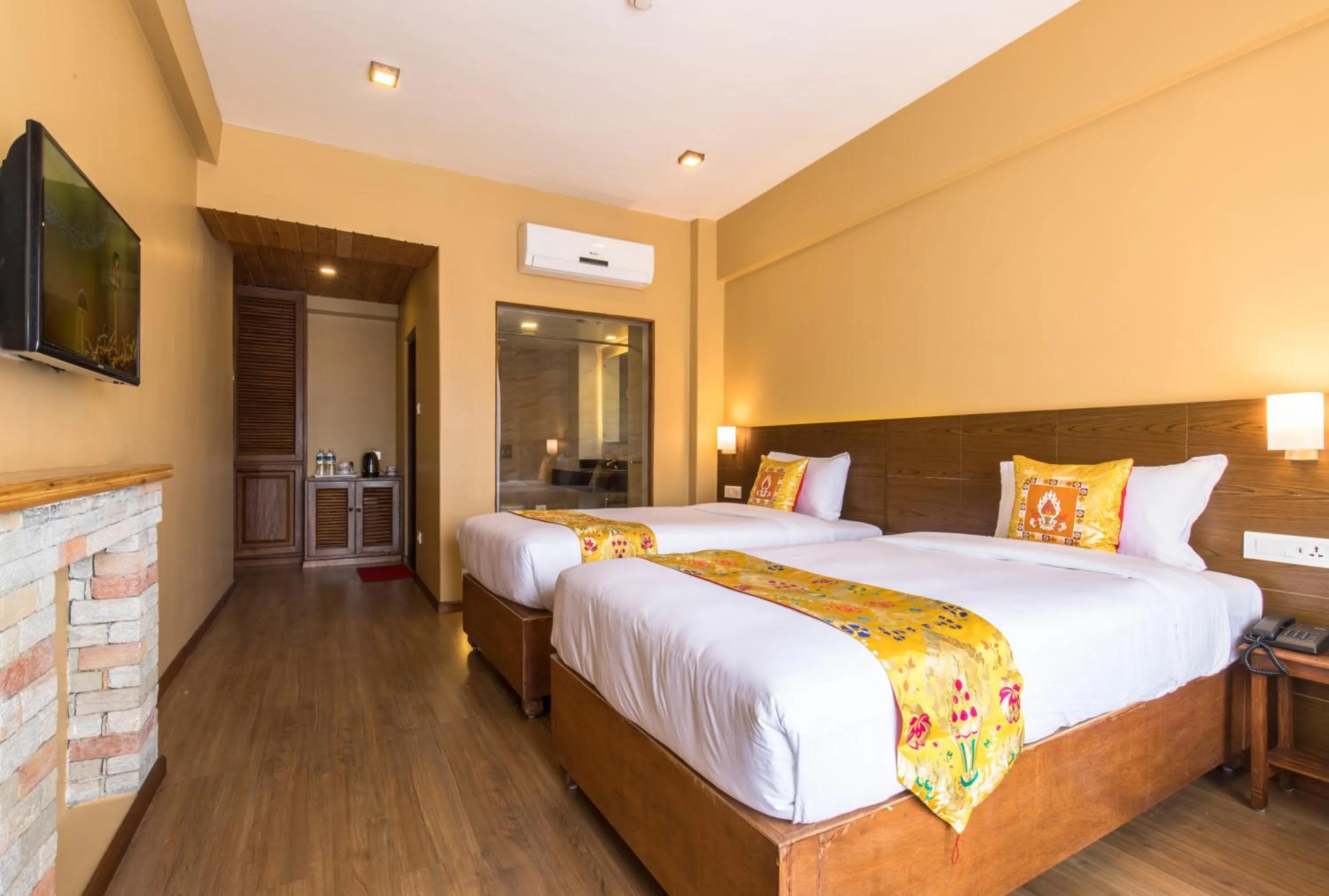 Photo of the whole room, Bed in Hotel Mala Pokhara