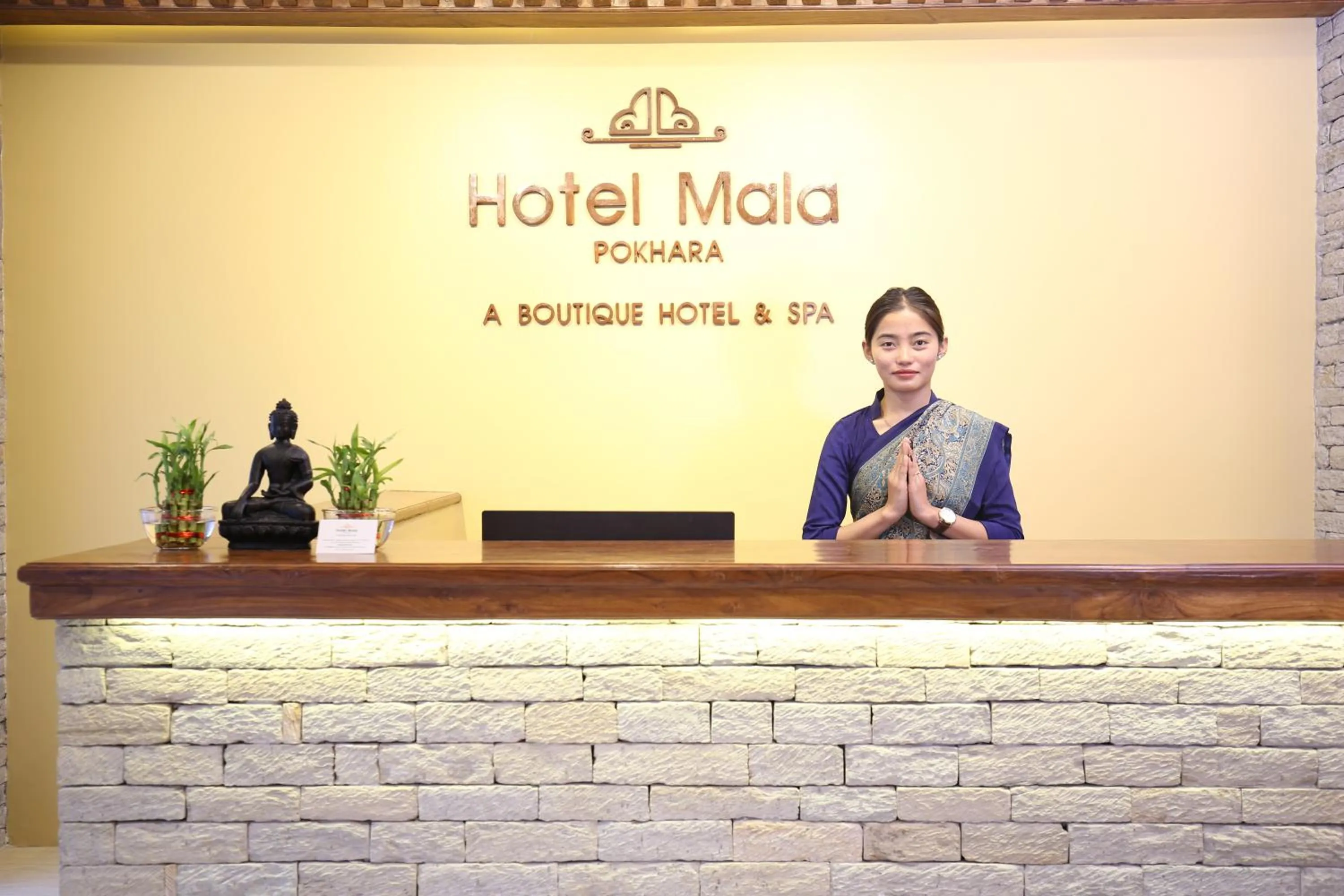 Lobby or reception in Hotel Mala Pokhara