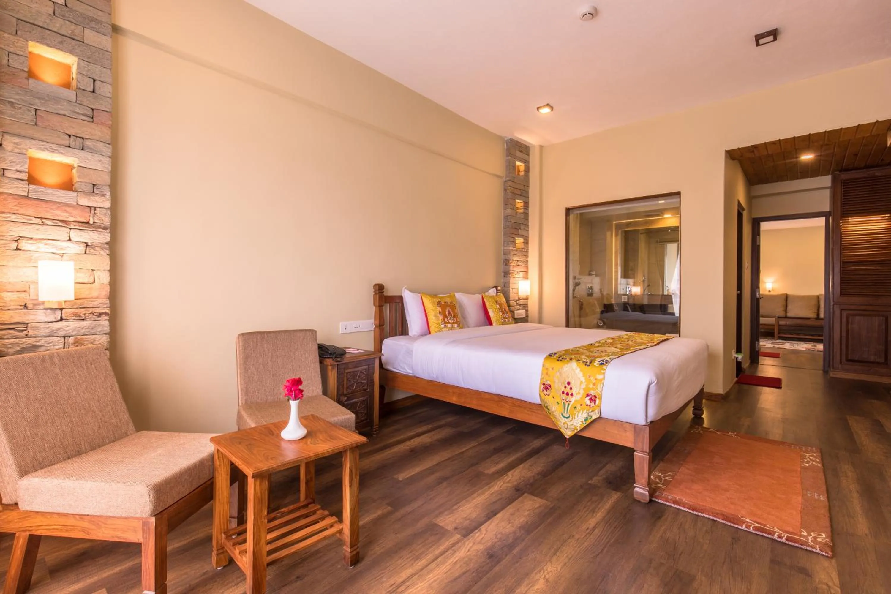 Photo of the whole room, Bed in Hotel Mala Pokhara