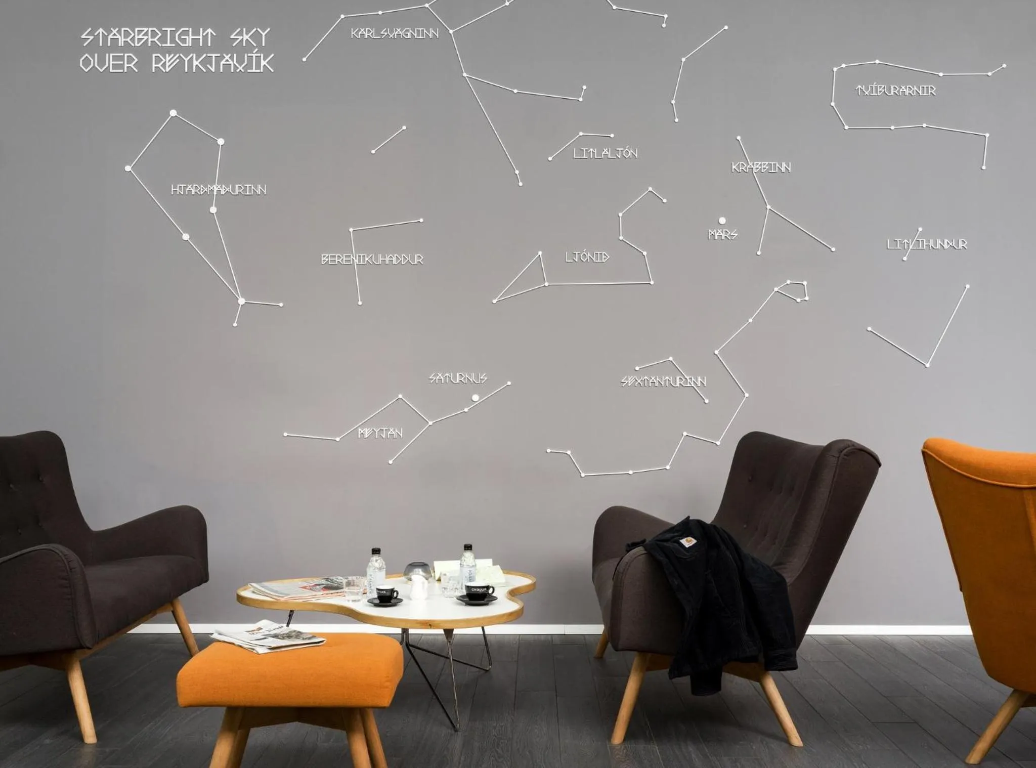 Lounge or bar in Reykjavik Lights Hotel by Keahotels