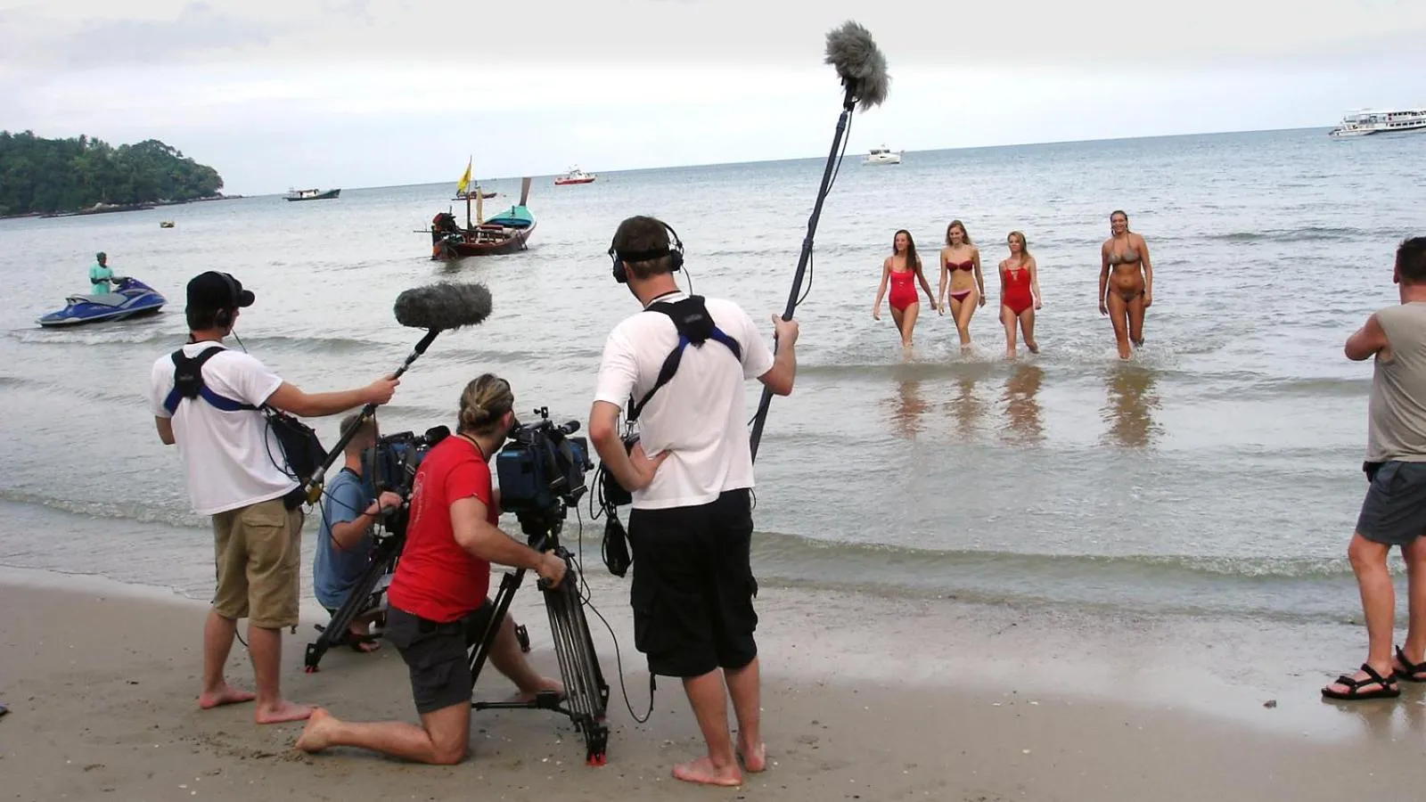 Evening entertainment, Beach in Andaman Bangtao Bay Resort
