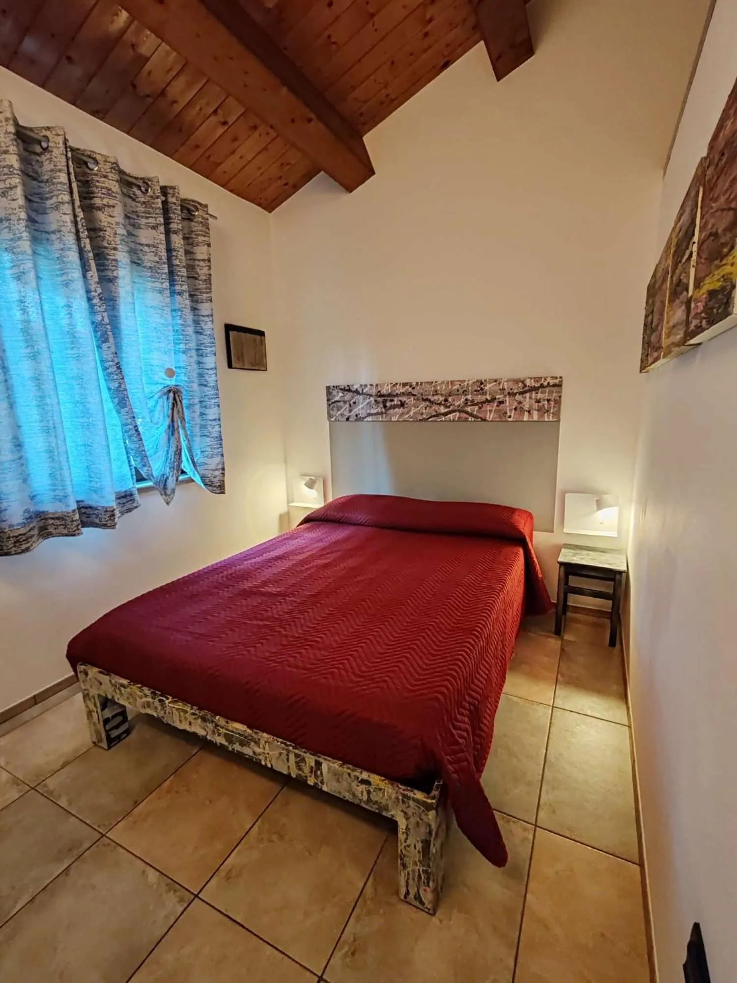 Bedroom, Bed in B&B Flavio e Catia