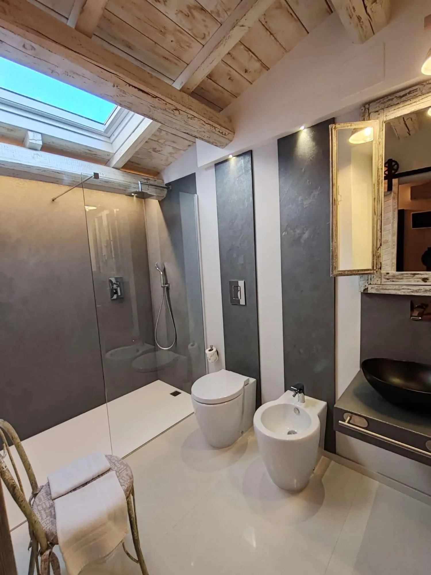 Shower in B&B Flavio e Catia