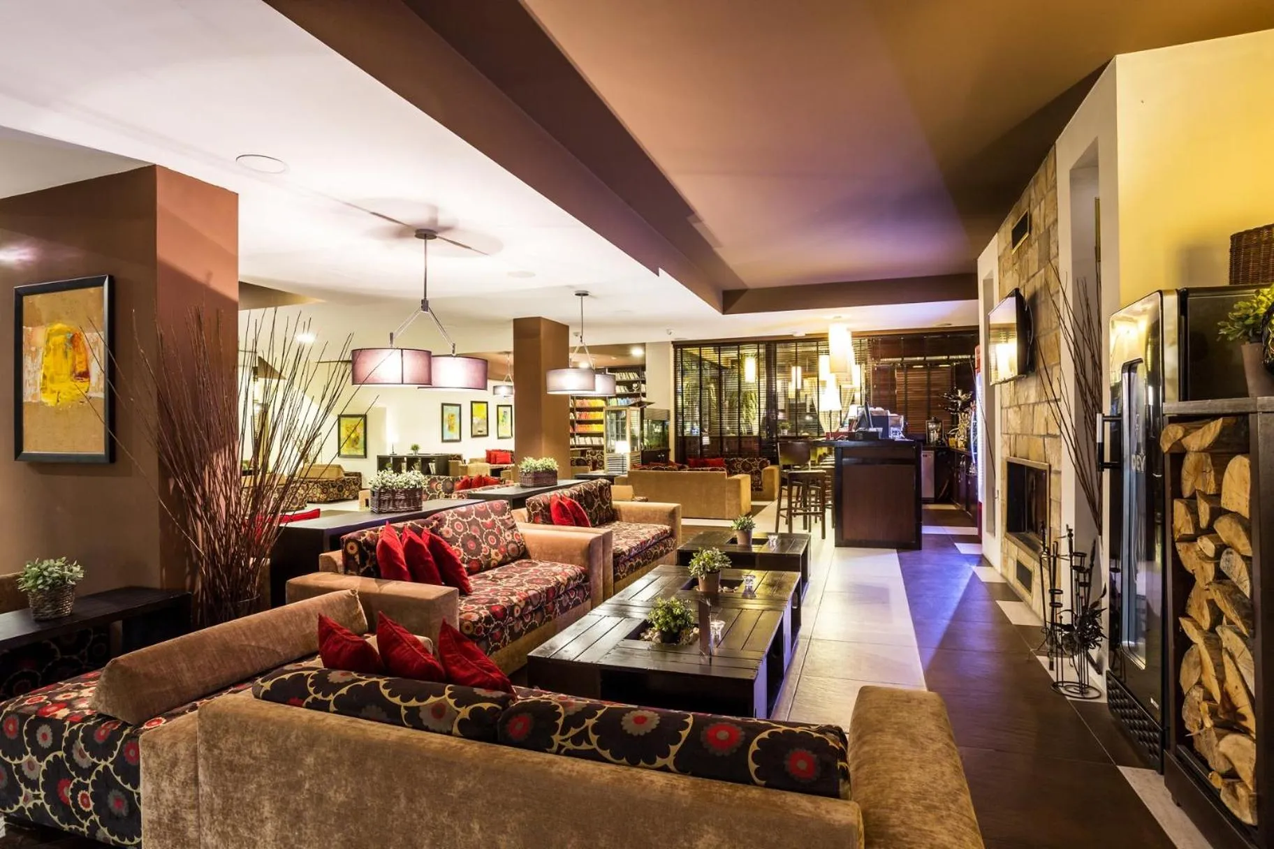 Lobby or reception in Hotel Perun Lodge