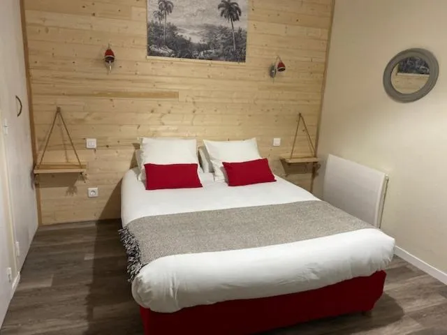 Bed in Hôtel Bellevue