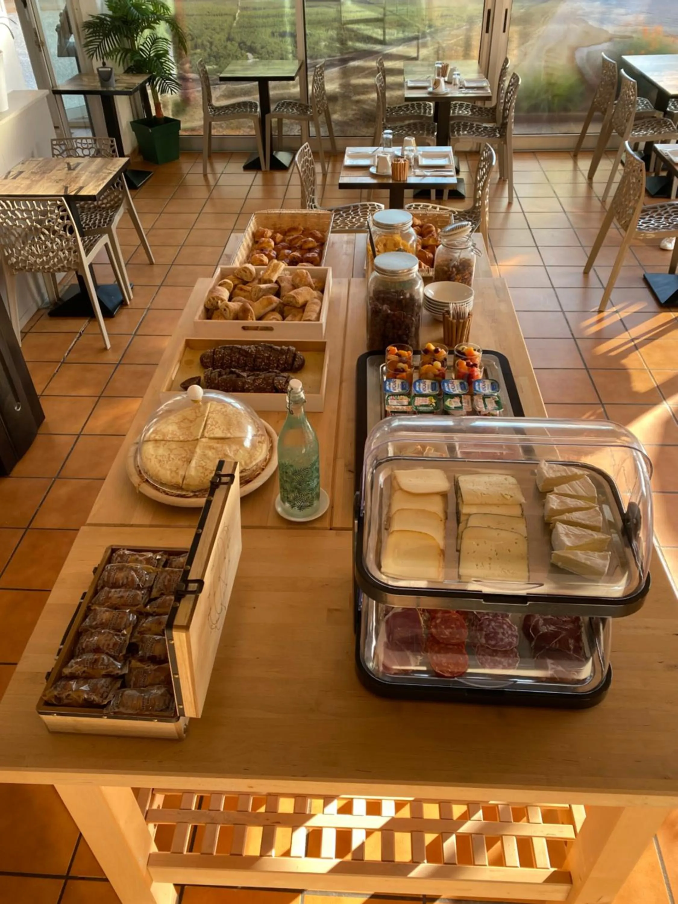 Breakfast in Hôtel Bellevue