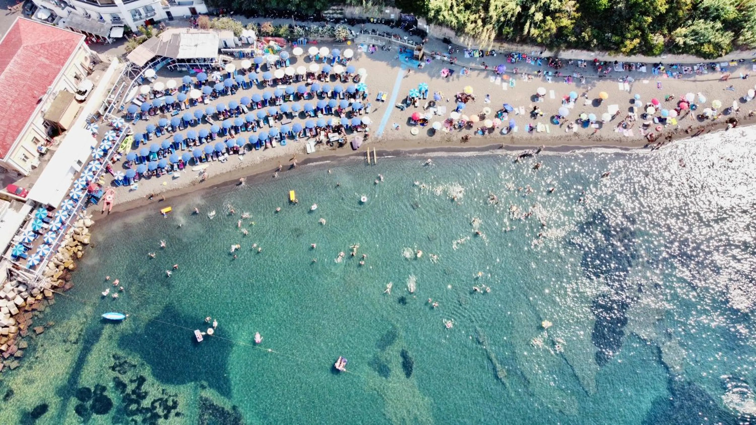 Beach in Vento di mare