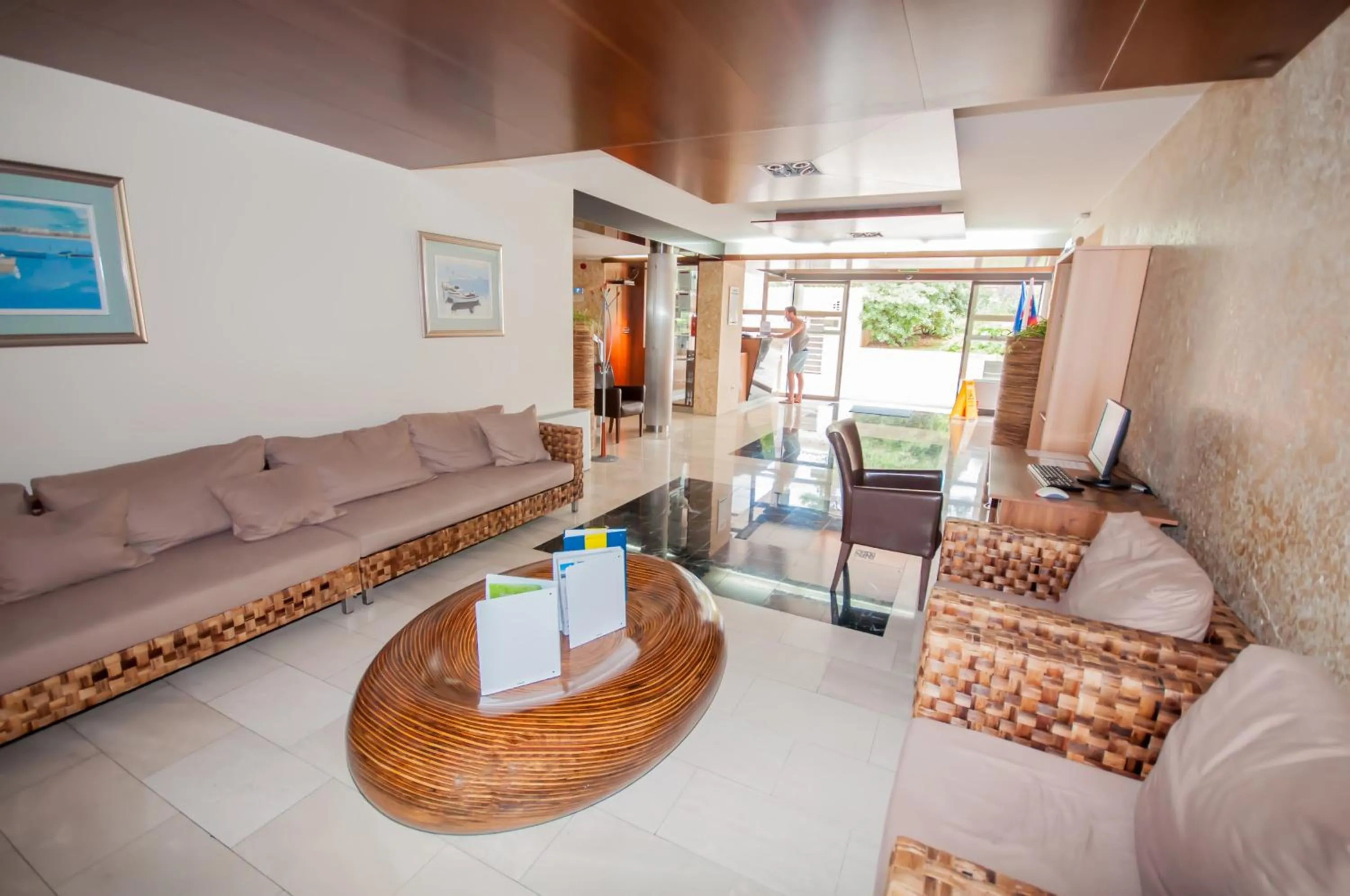 Lobby or reception in Hotel Maxim