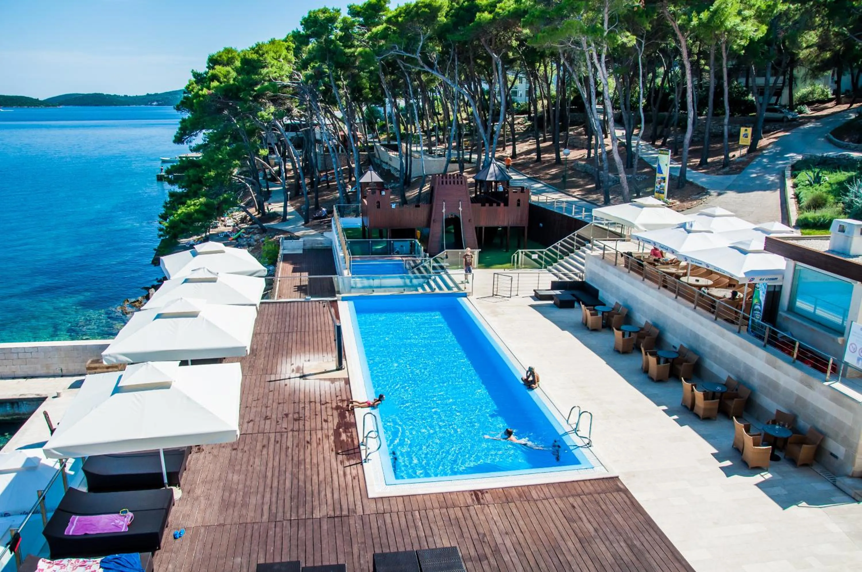Bird's eye view in Hotel Maxim