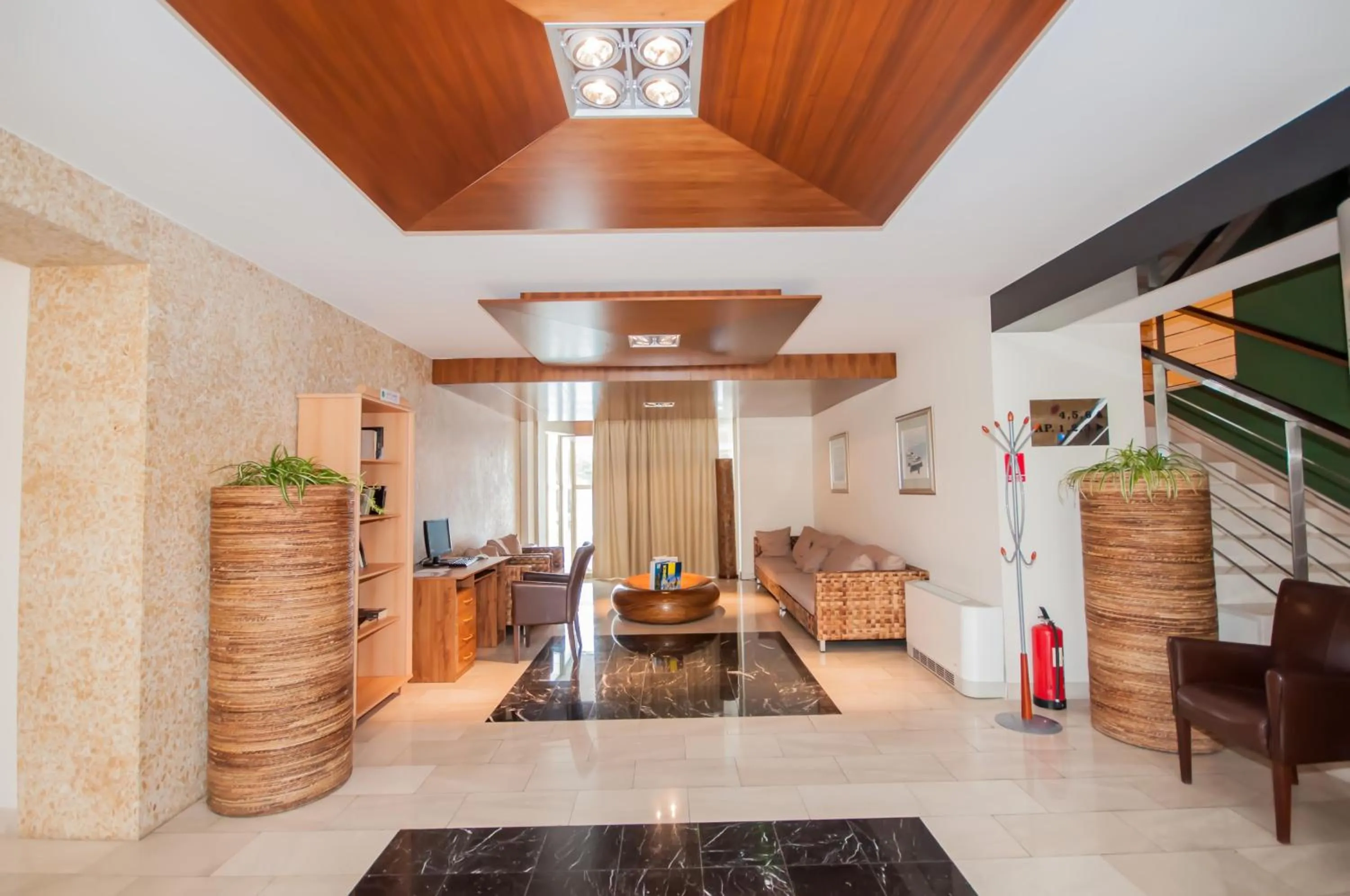 Lobby or reception in Hotel Maxim