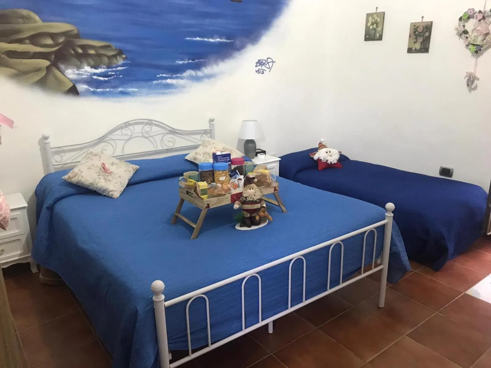 Bed in B&B Ruffo Nel cuore di Napoli
