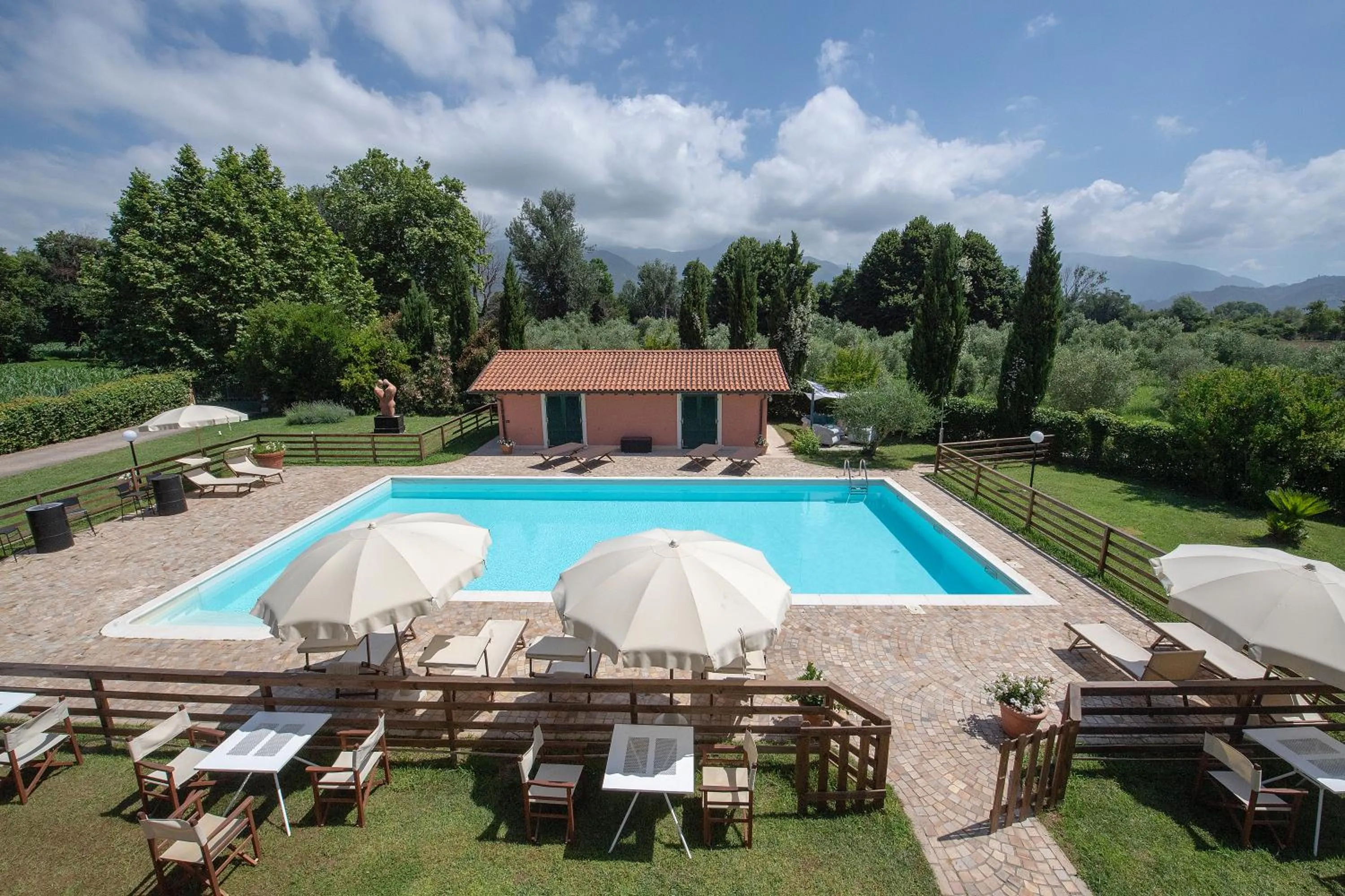 Patio in Relais Villa Isabel