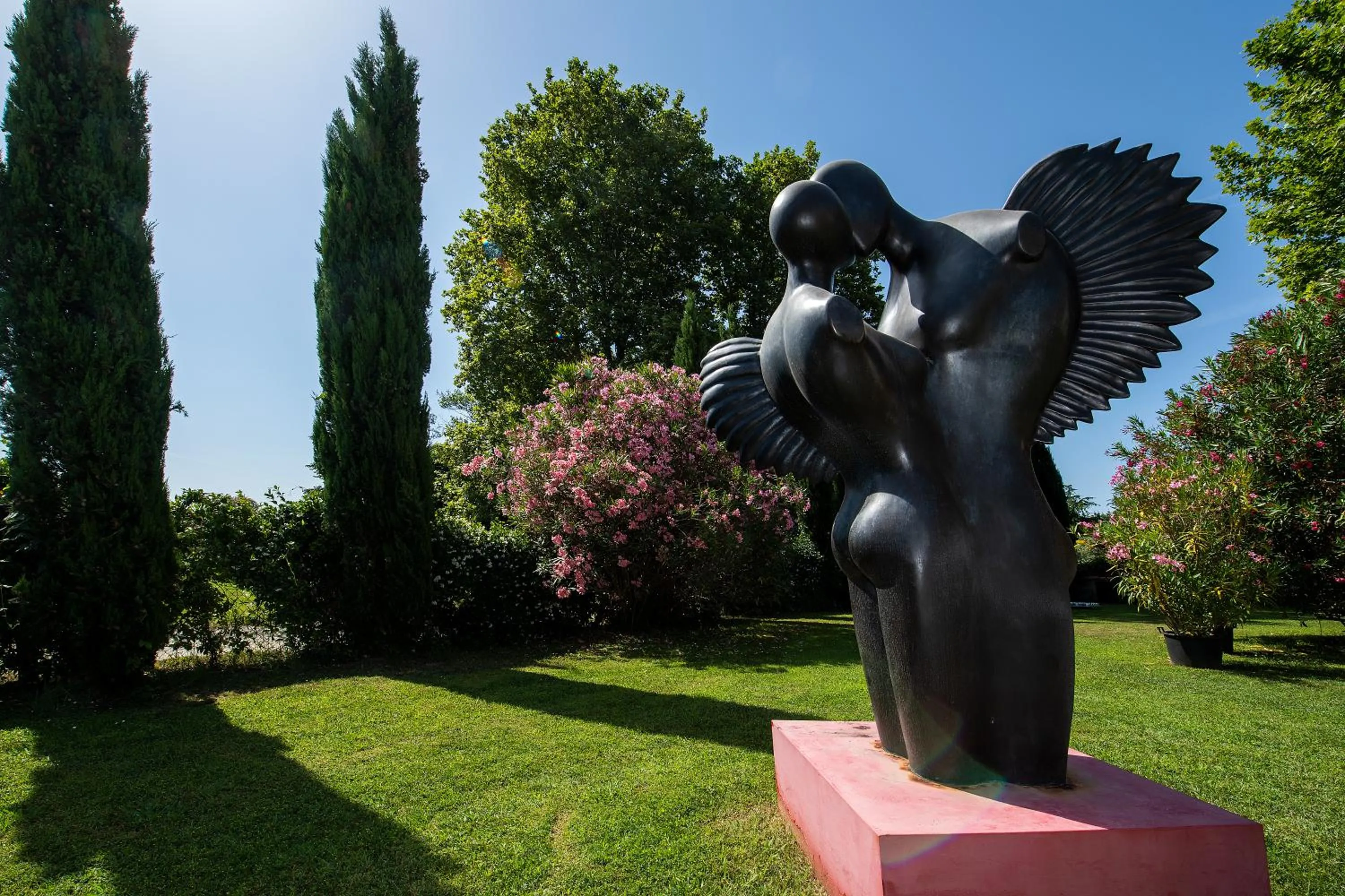 Garden view in Relais Villa Isabel