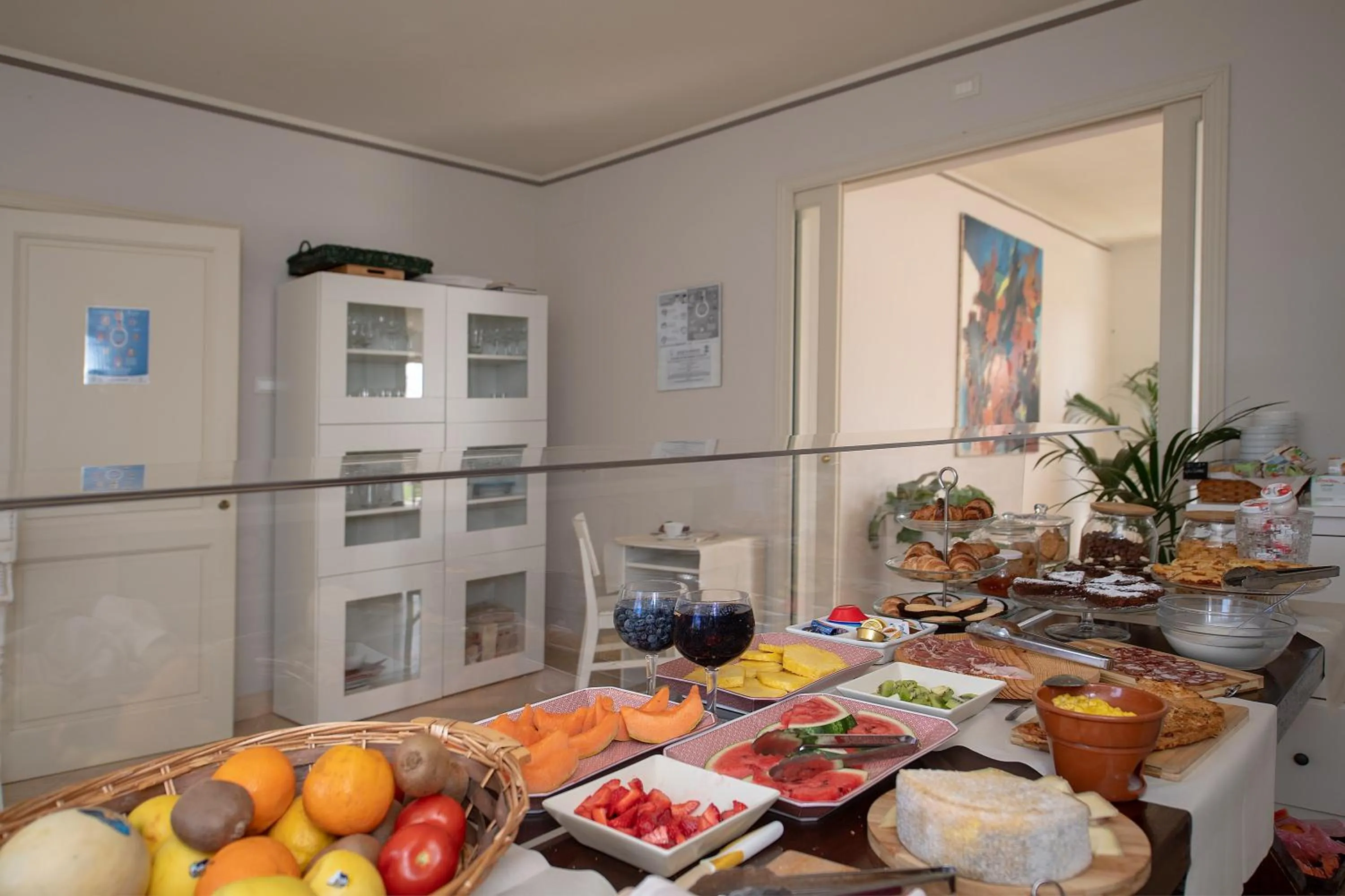 Food and drinks in Relais Villa Isabel