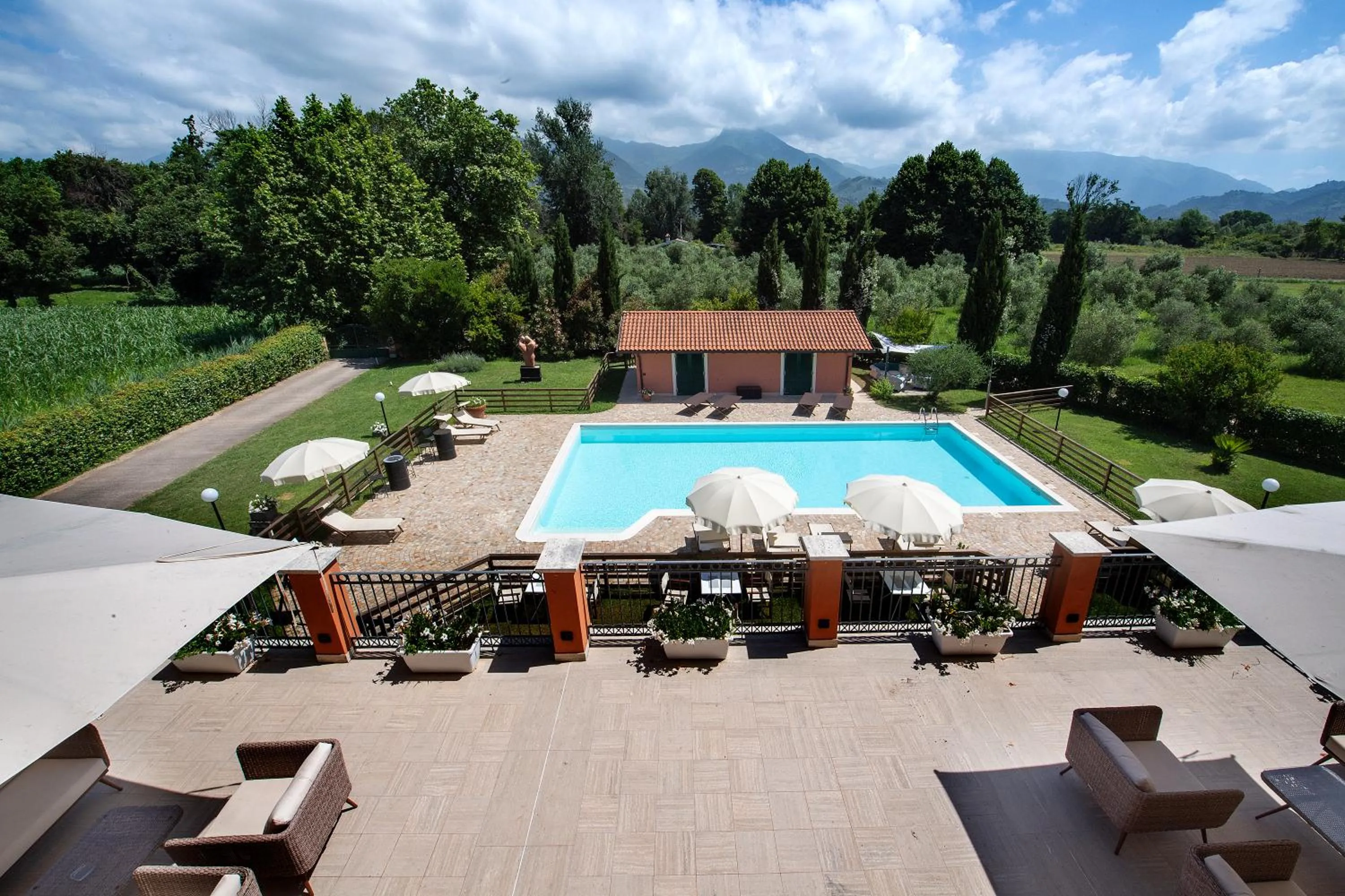Patio in Relais Villa Isabel
