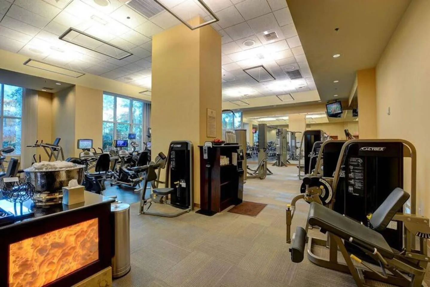 Fitness centre/facilities in StripViewSuites Penthouse Two-Bedroom Conjoined Suite