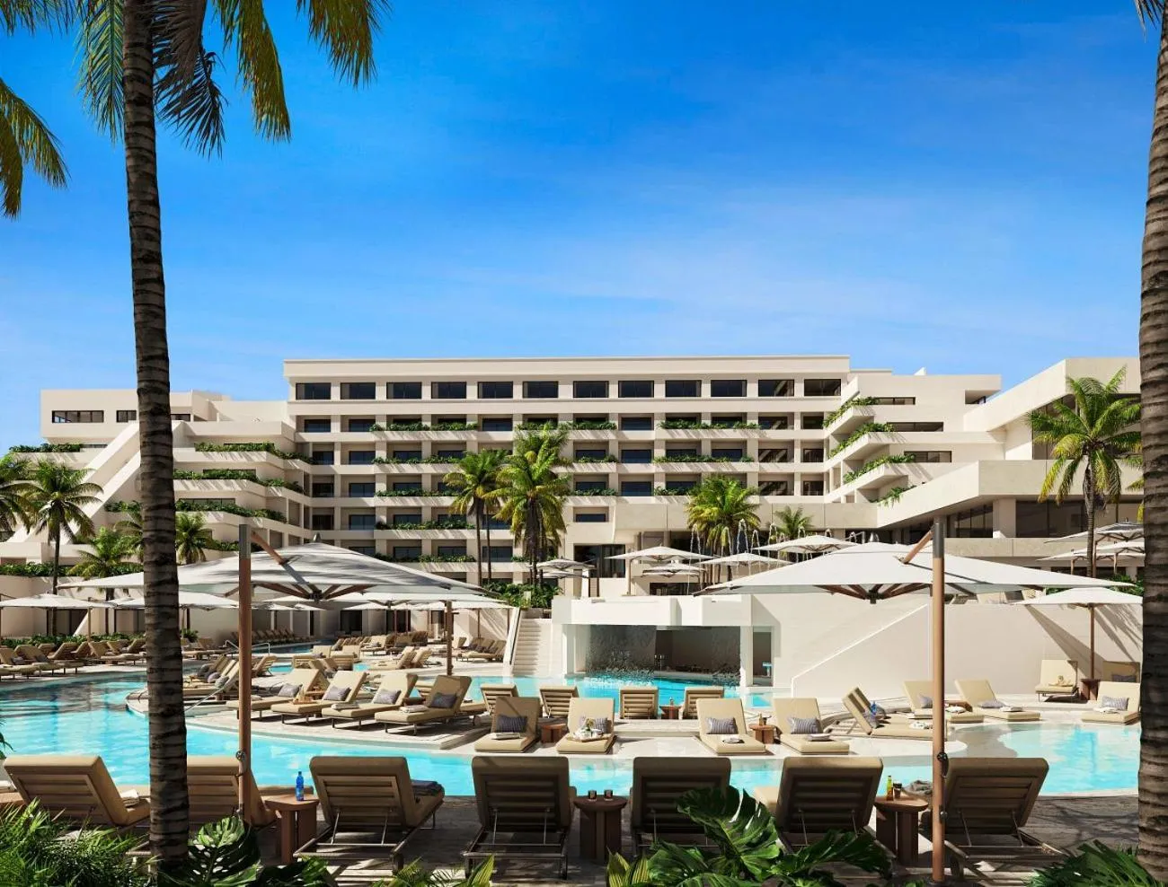 Property building in Secrets Mirabel Cancún Resort & Spa - Grand Opening!