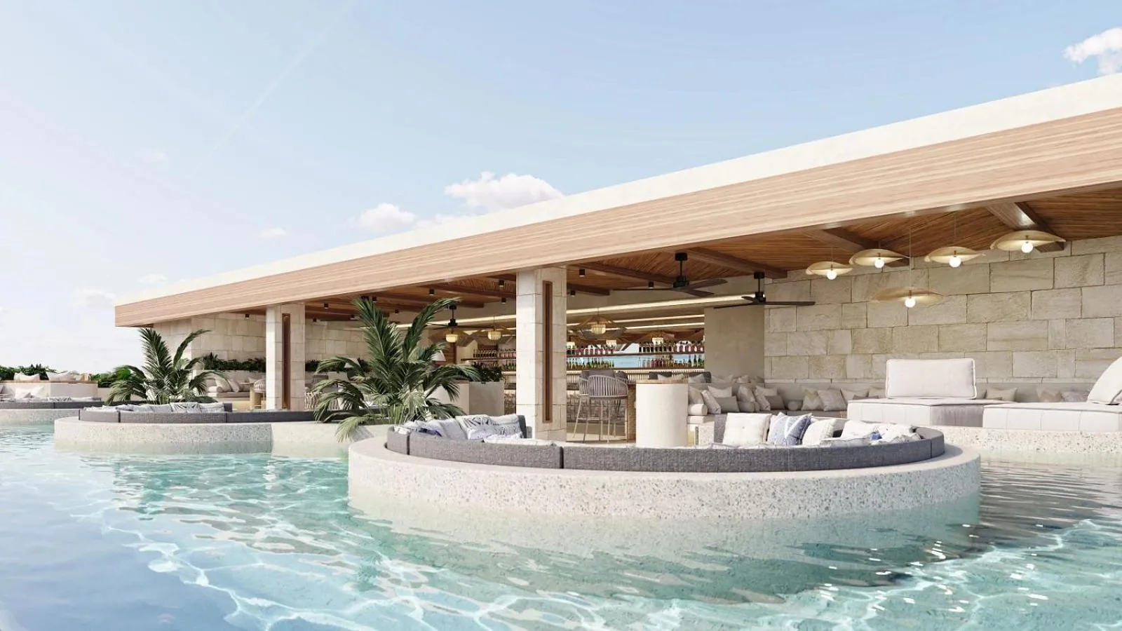 Lounge or bar in Secrets Mirabel Cancún Resort & Spa - Grand Opening!