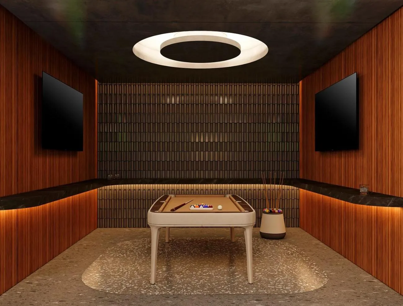 Billiard in Secrets Mirabel Cancún Resort & Spa - Grand Opening!