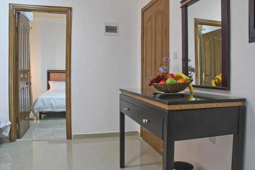 Photo of the whole room, Bed in Golden Rose Hotel