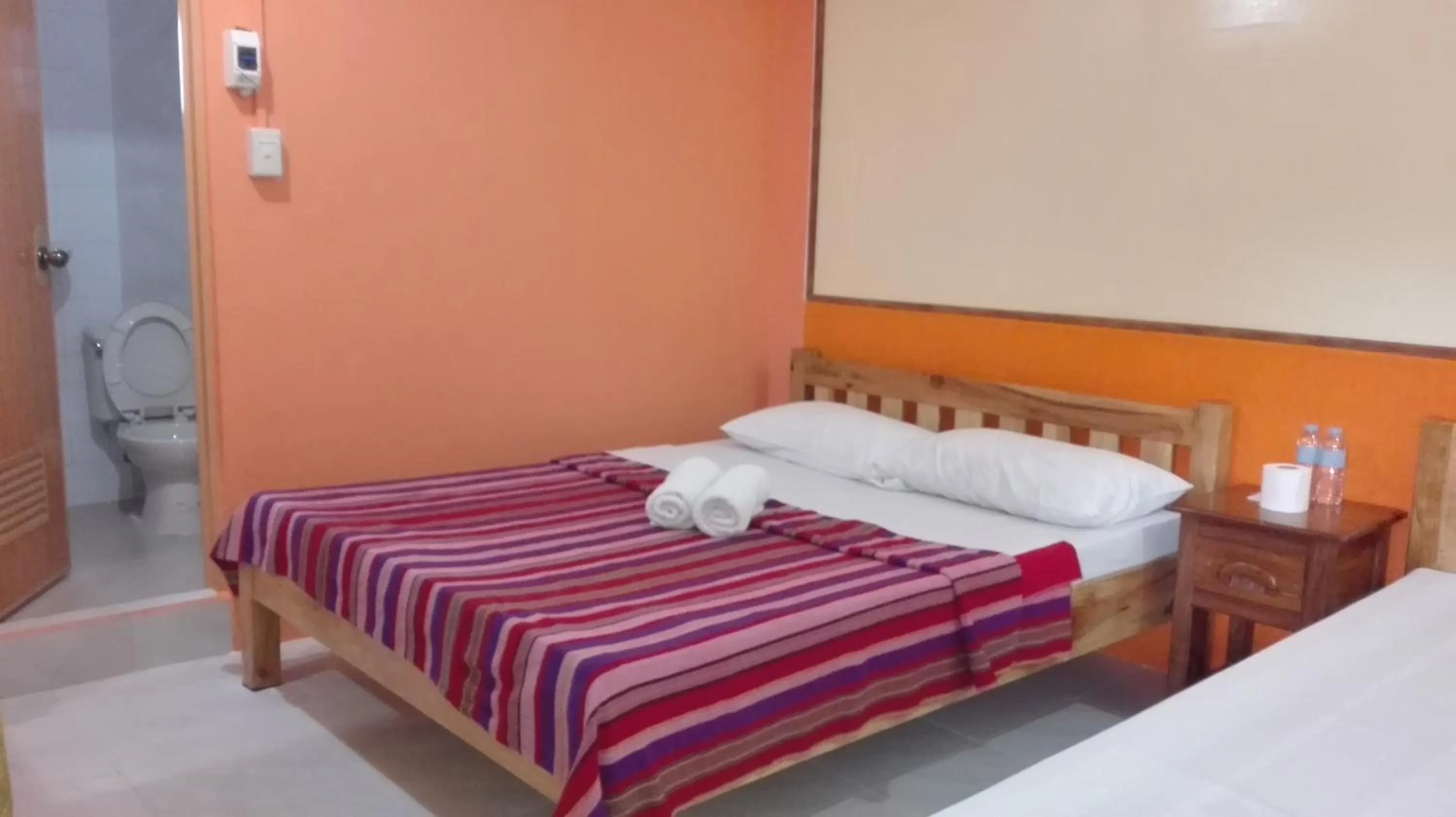 Bed in Banaue Homestay
