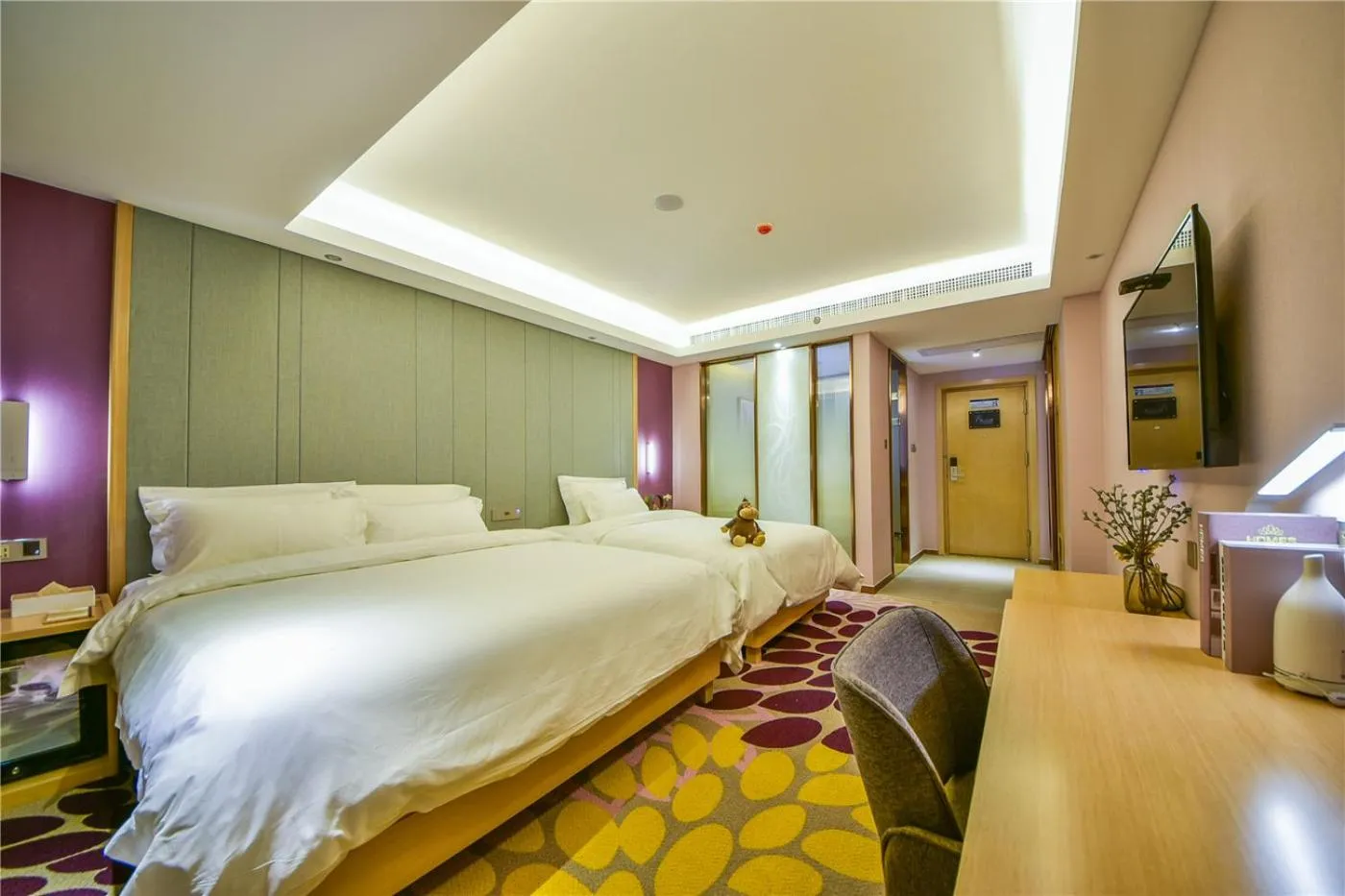 Bed in Lavande Hotel Dali Erhai Park Branch