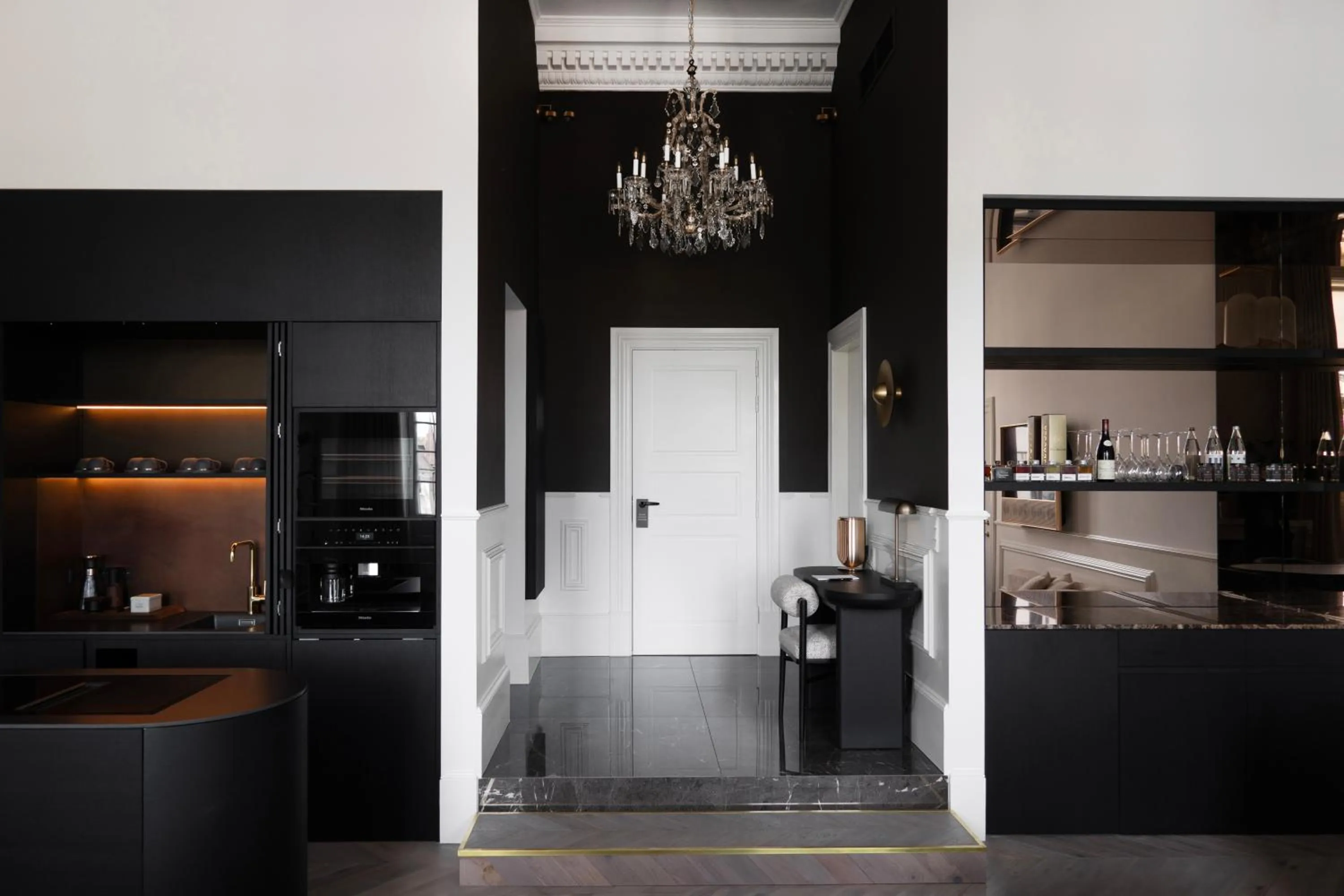 Living room in Park Lane Copenhagen