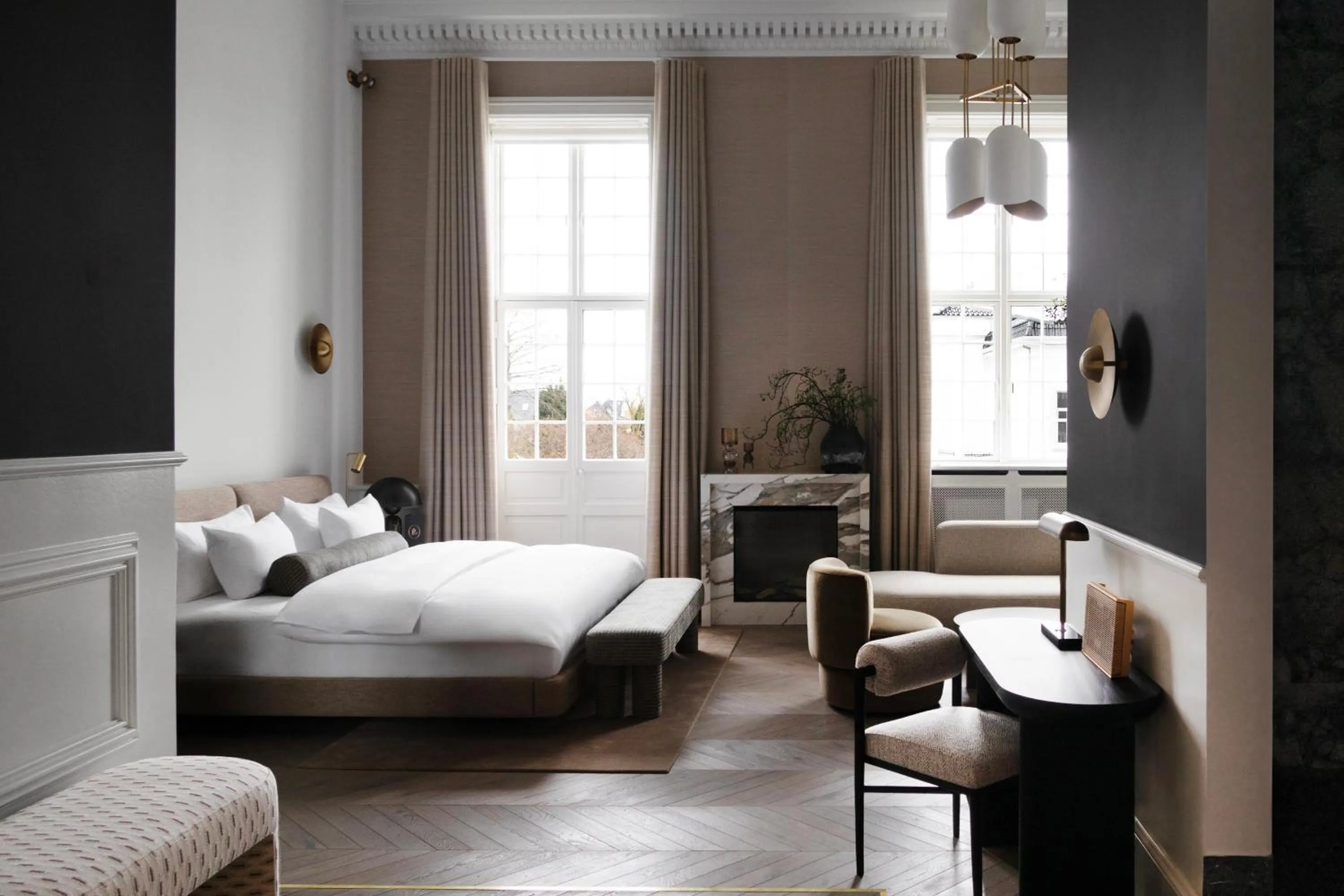 Photo of the whole room, Bed in Park Lane Copenhagen