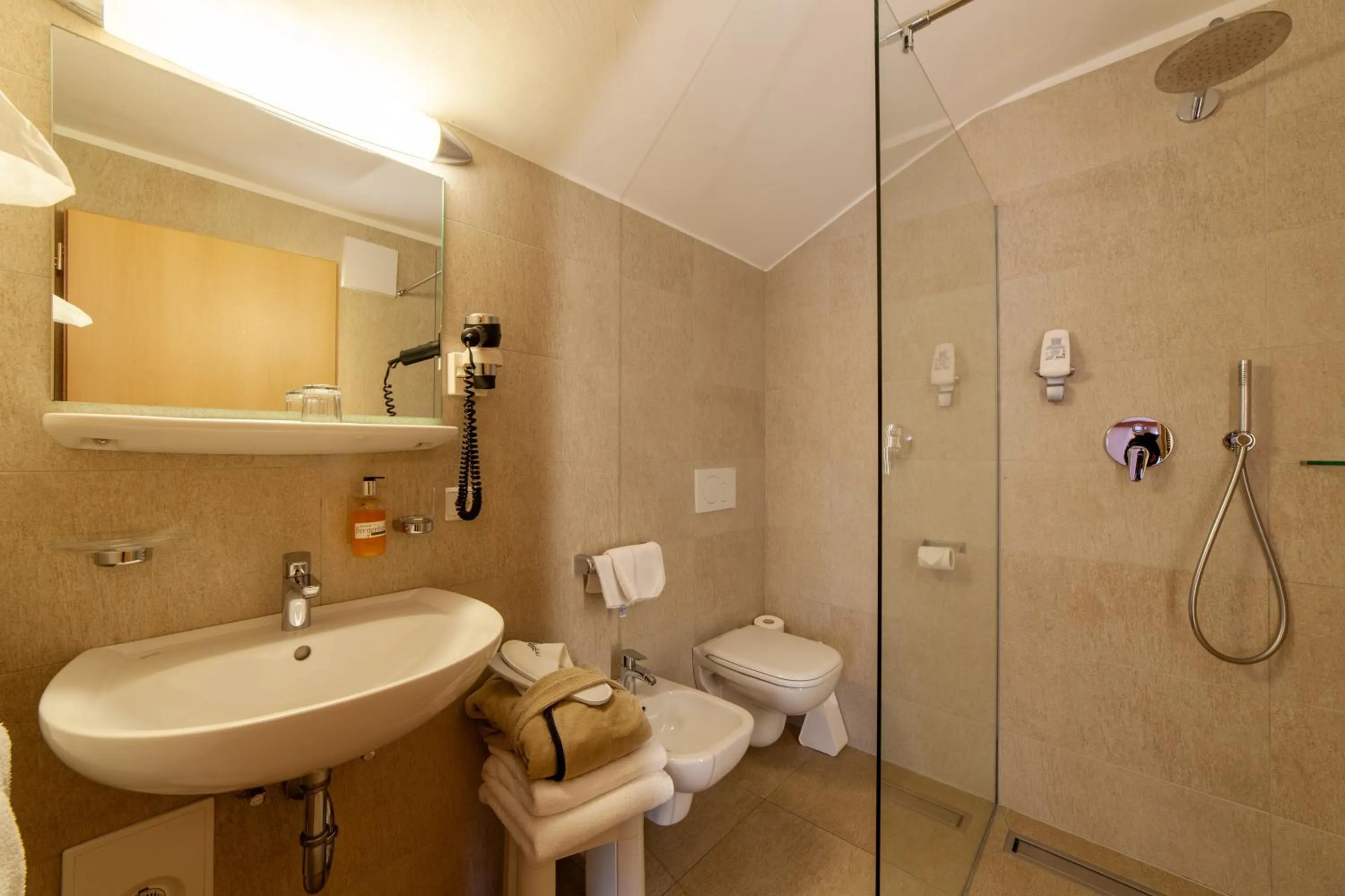 Shower in Almhotel Bergerhof