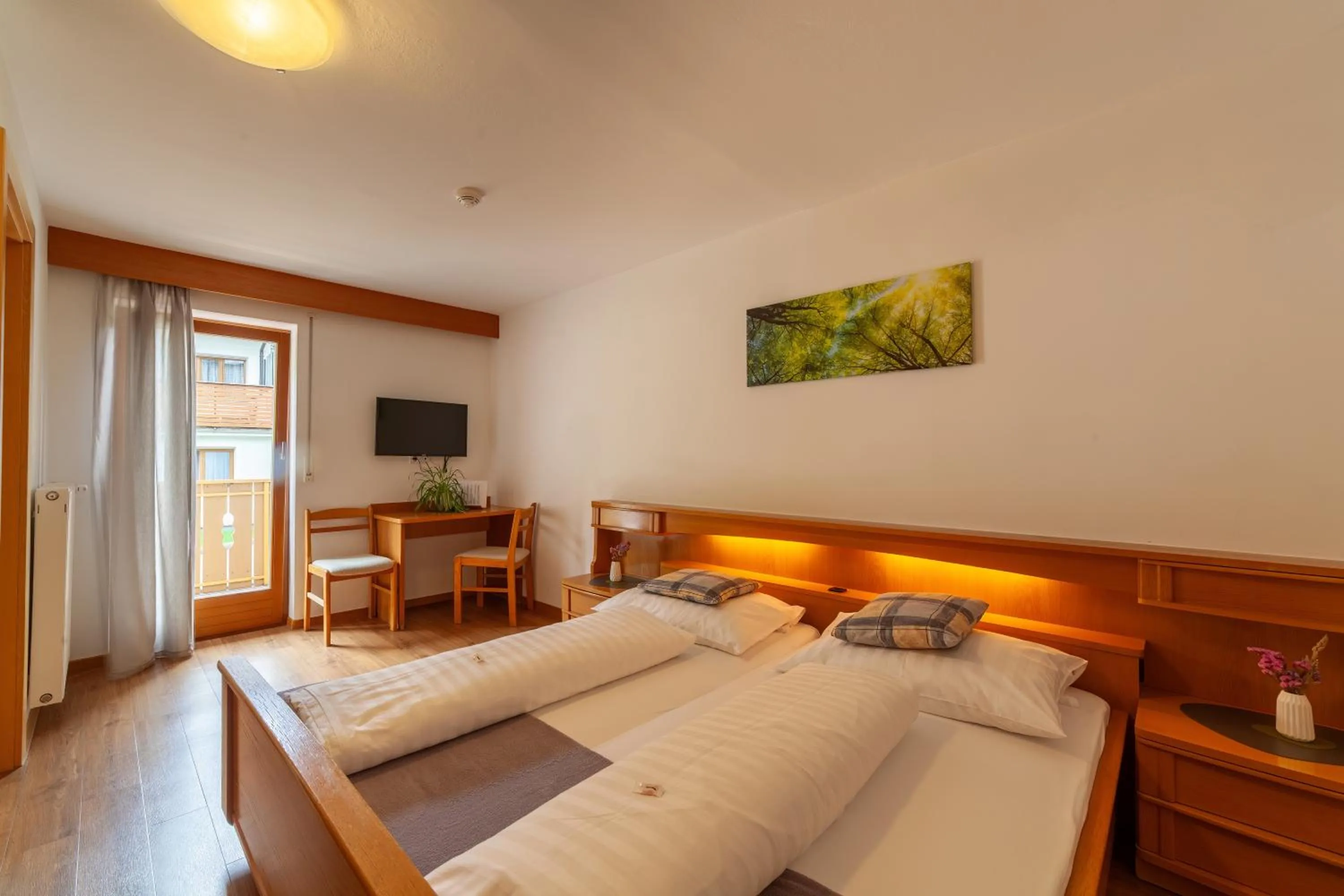 Photo of the whole room, Bed in Almhotel Bergerhof