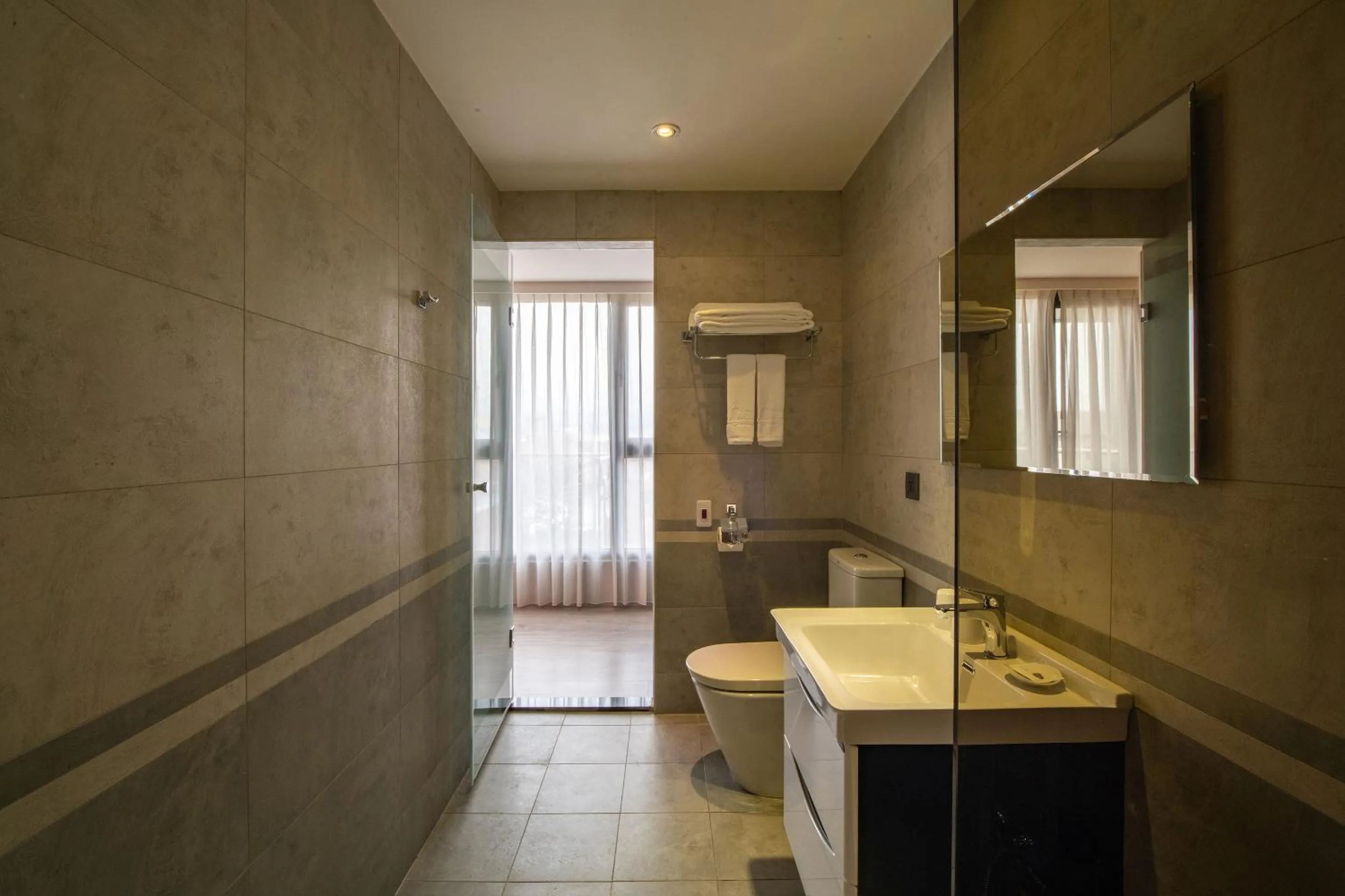 Bathroom in Fengjia Hotel Bell