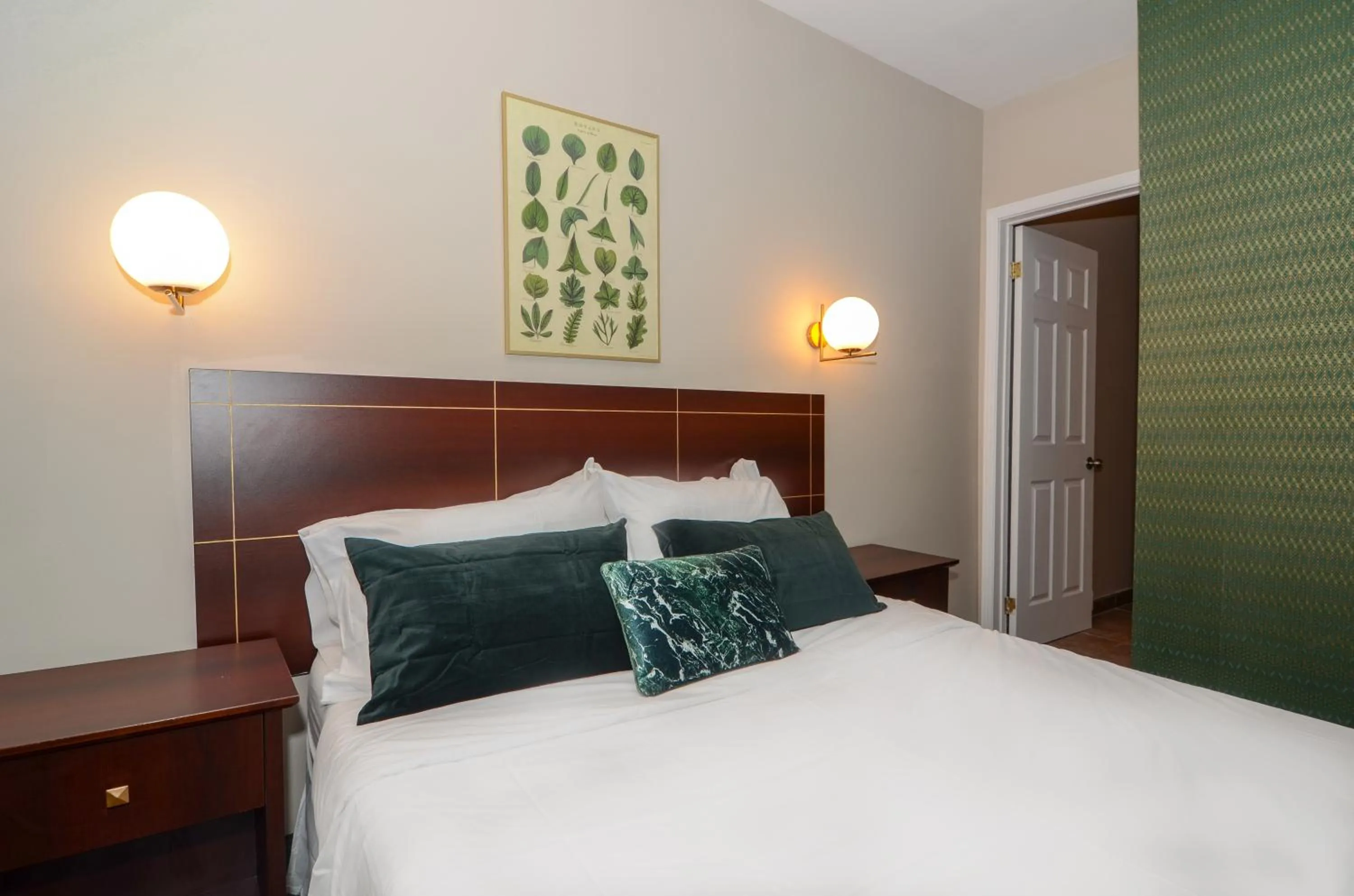 Bed in Maison Cartier Montreal