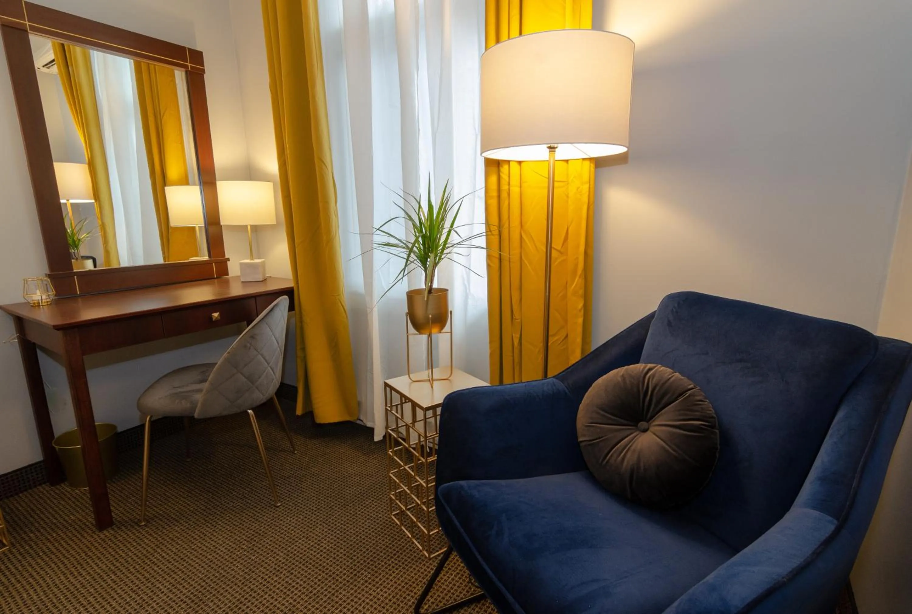 Seating area in Maison Cartier Montreal