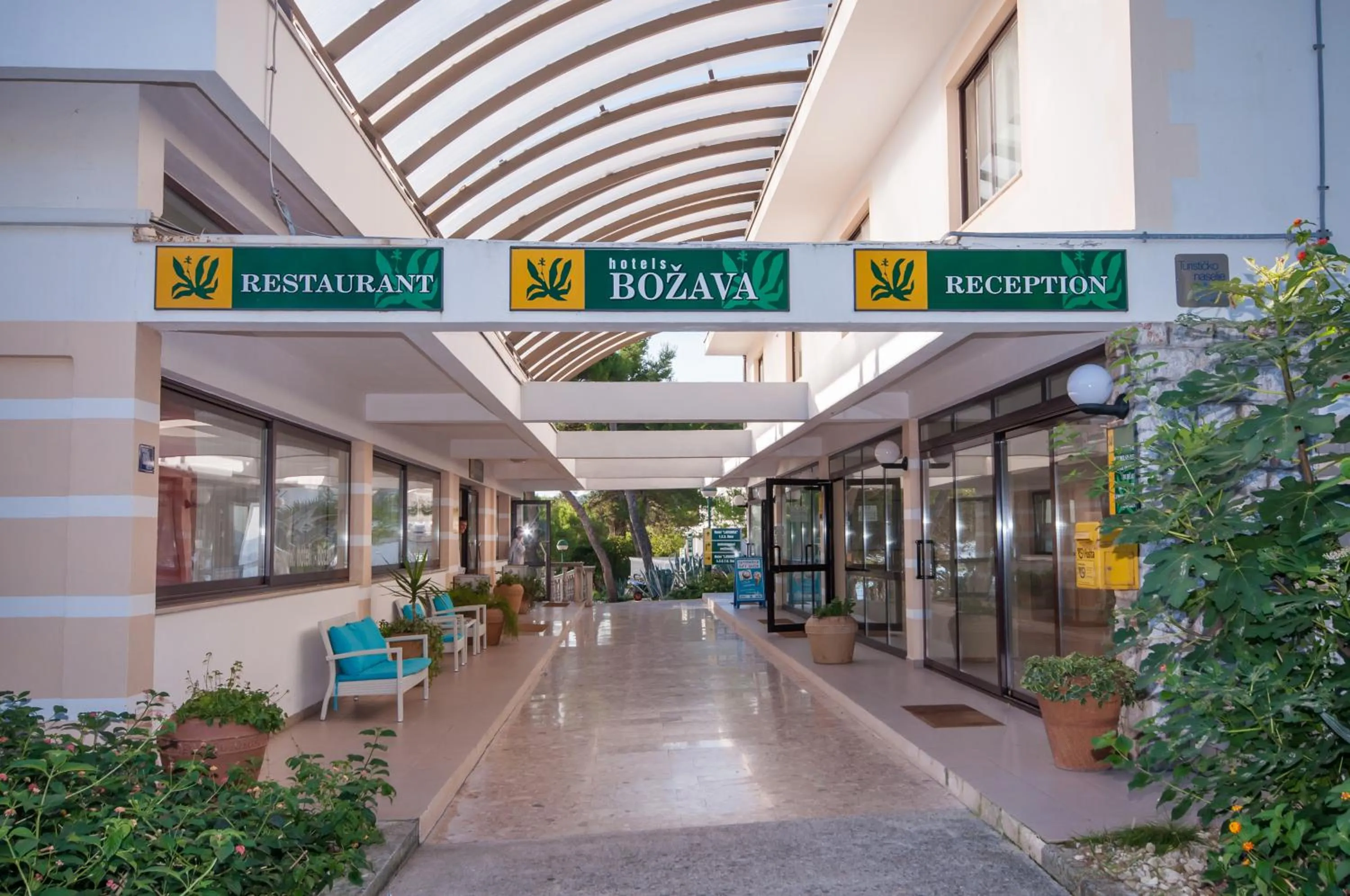 Lobby or reception in Hotel Agava