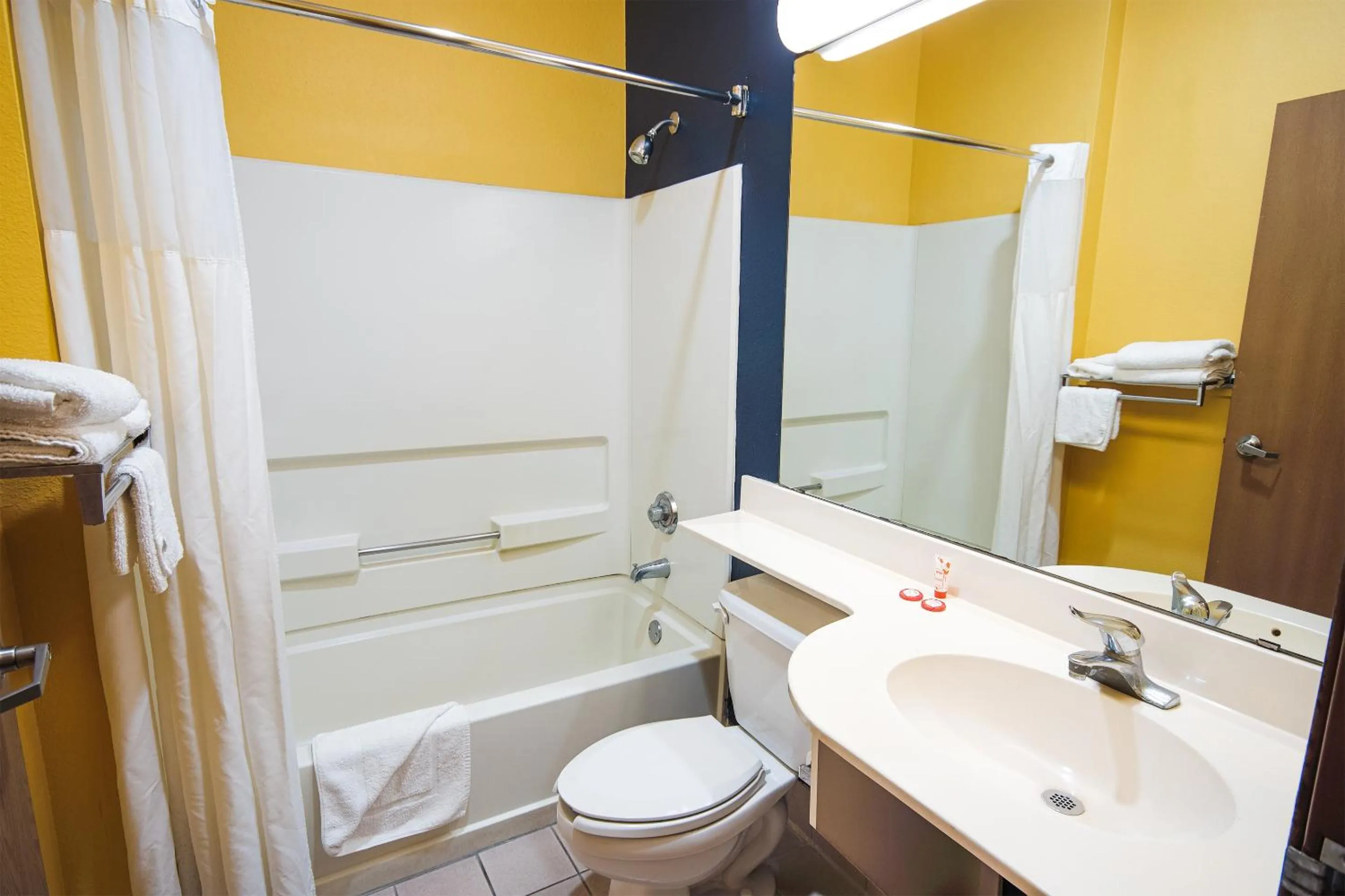 Bathroom in Econo Lodge Inn & Suites Mesquite - Dallas East
