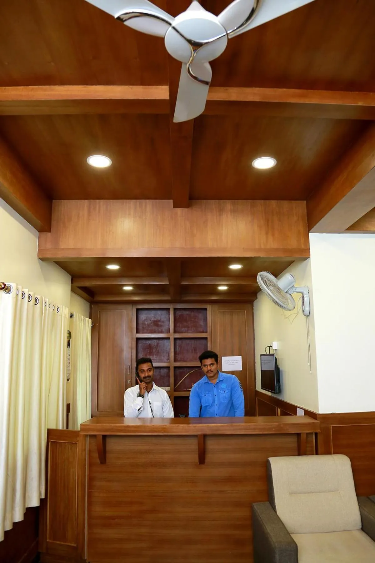 Staff in Woodside residency