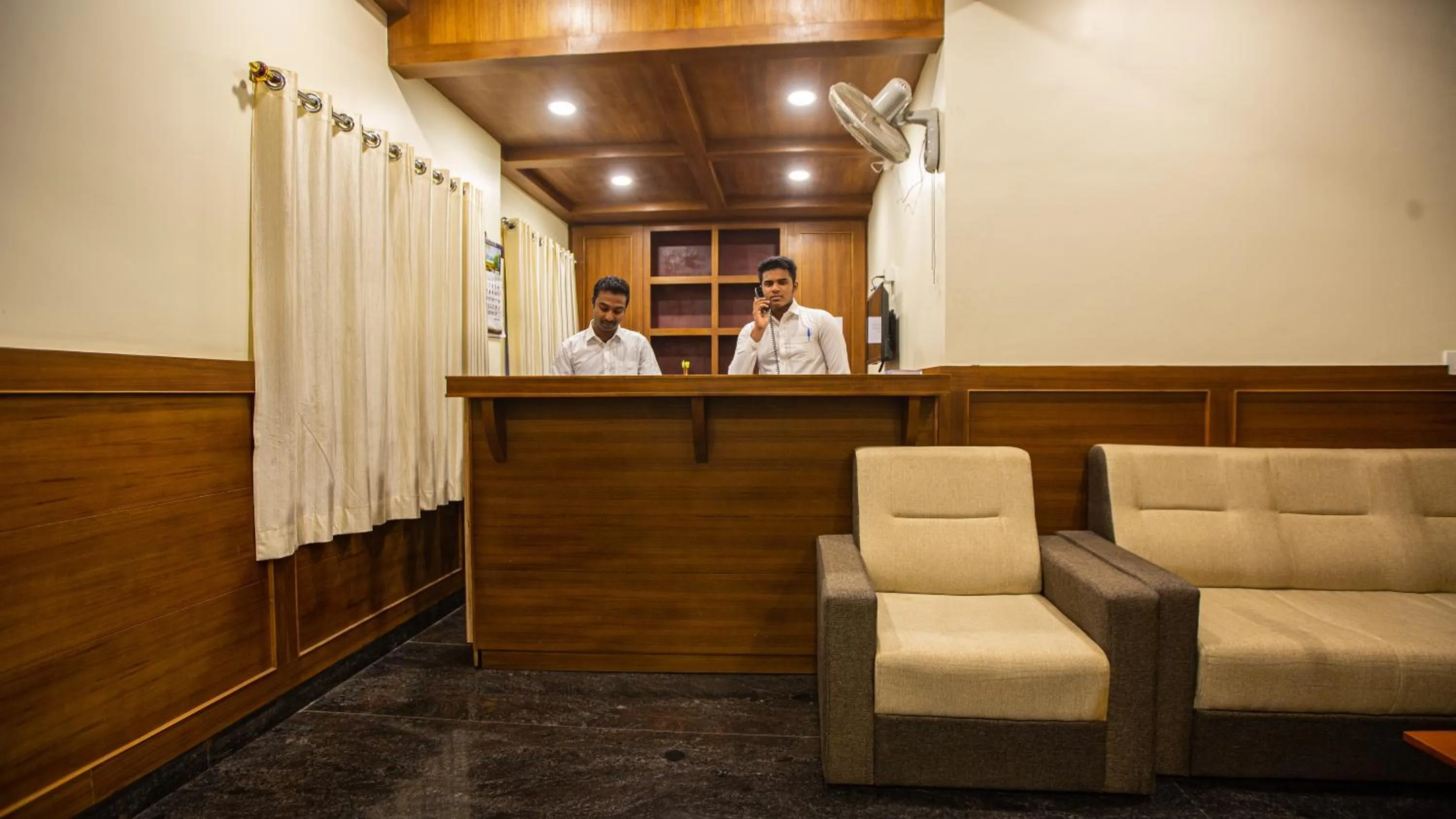 Staff in Woodside residency