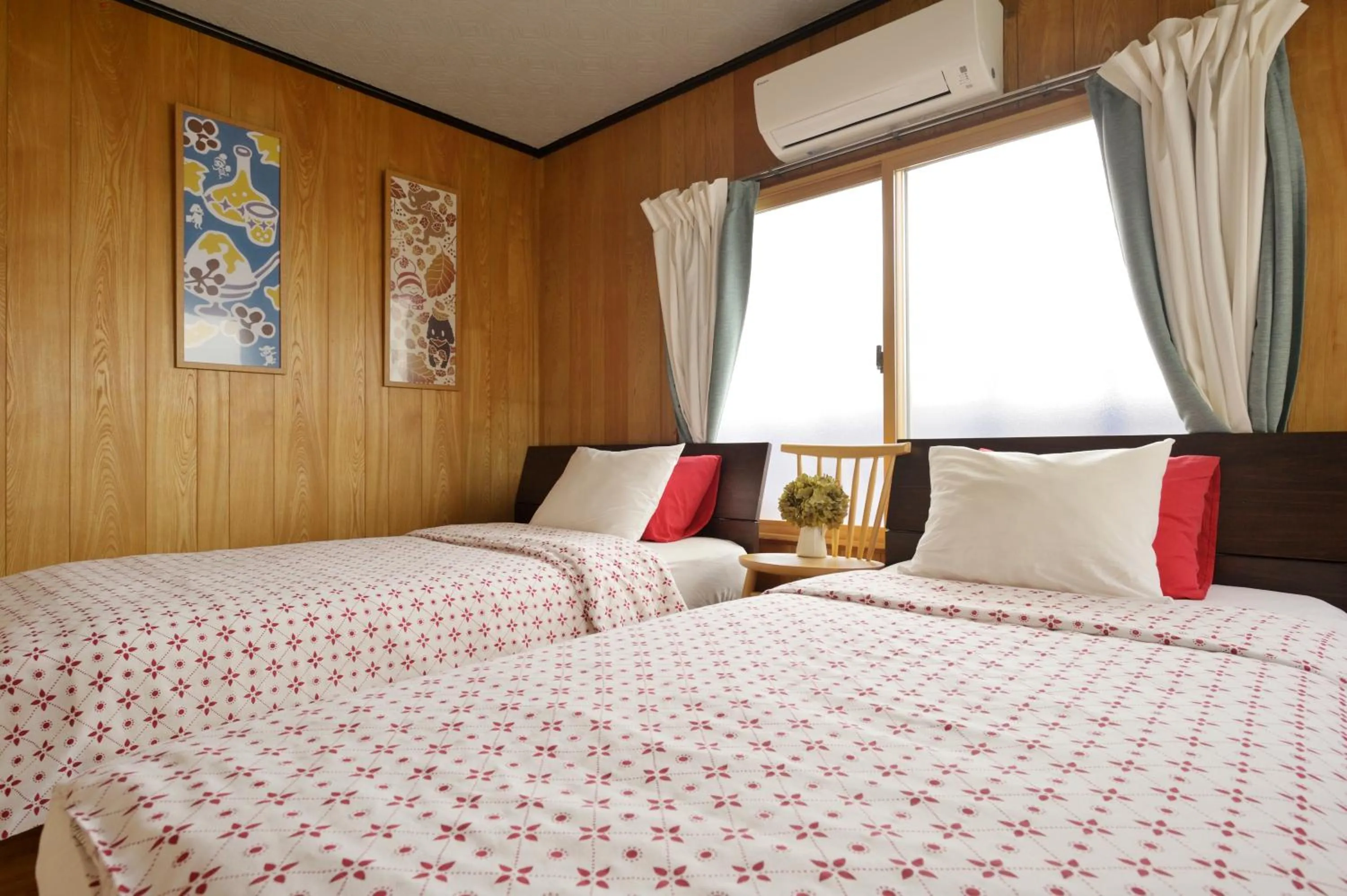 Bed in Konpeito House