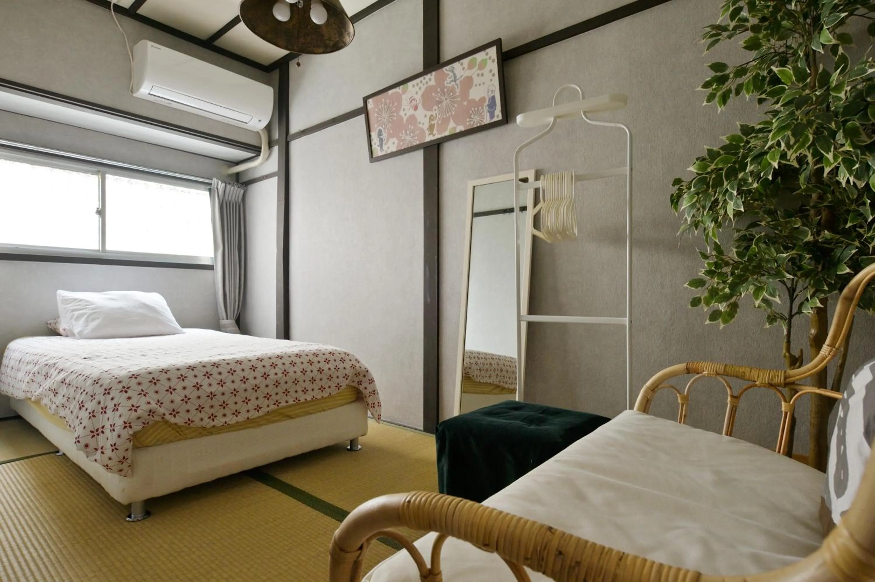 Bed in Konpeito House