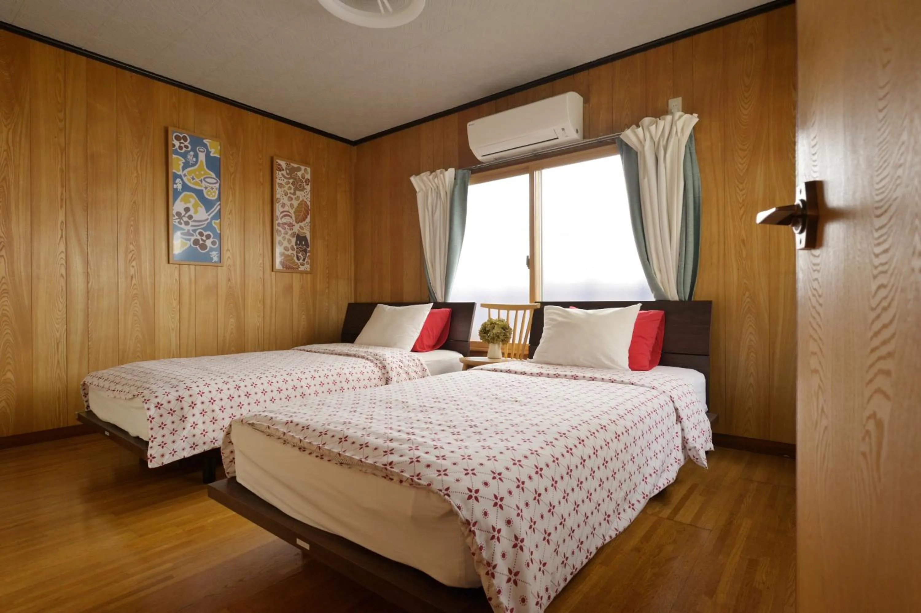 Bed in Konpeito House