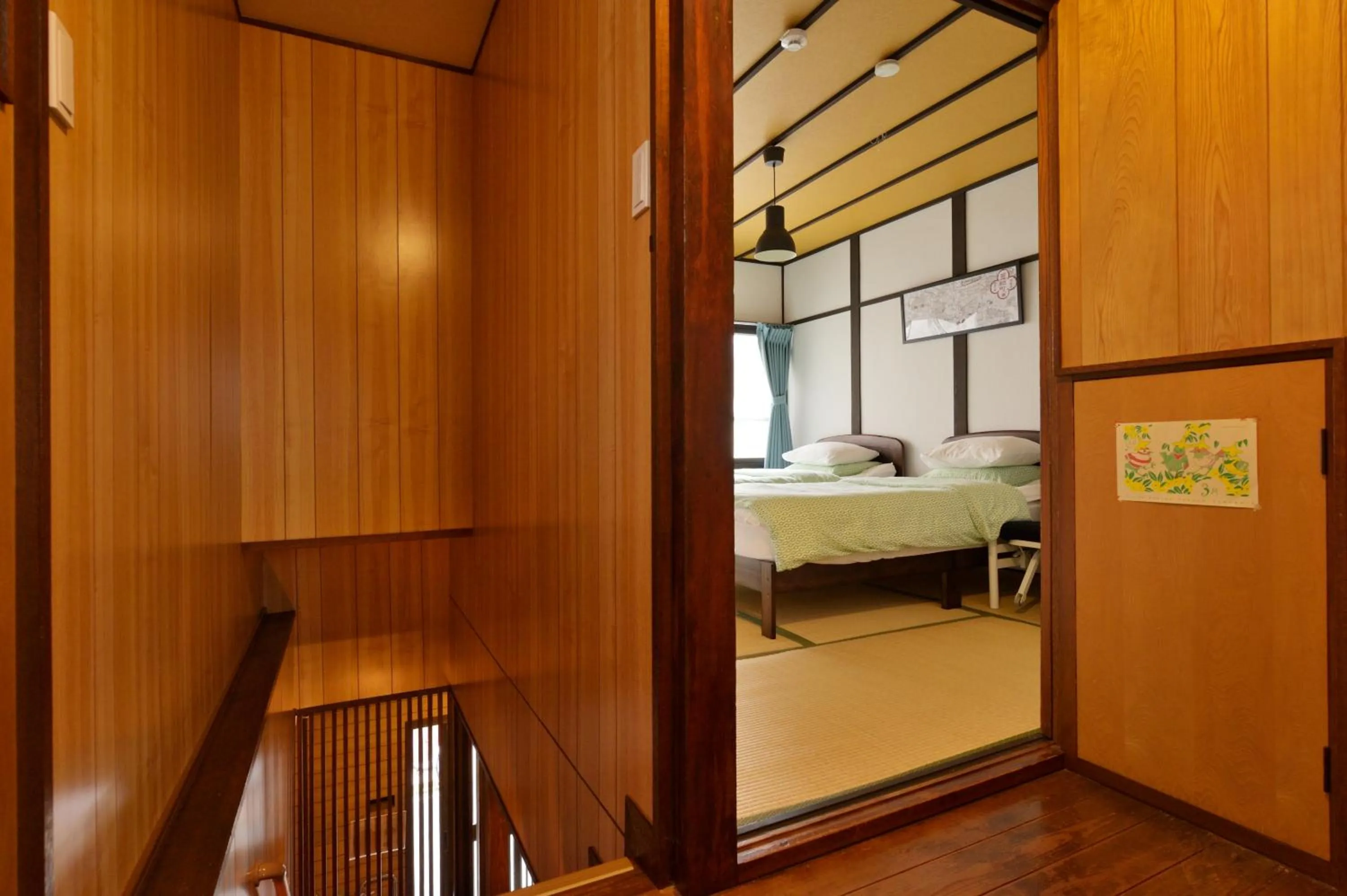 Bed in Konpeito House