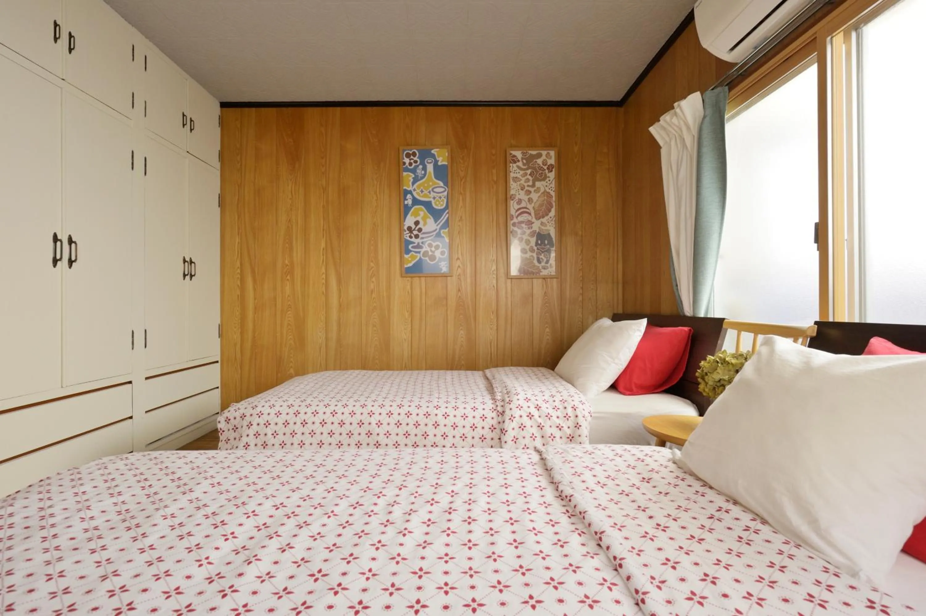 Bed in Konpeito House