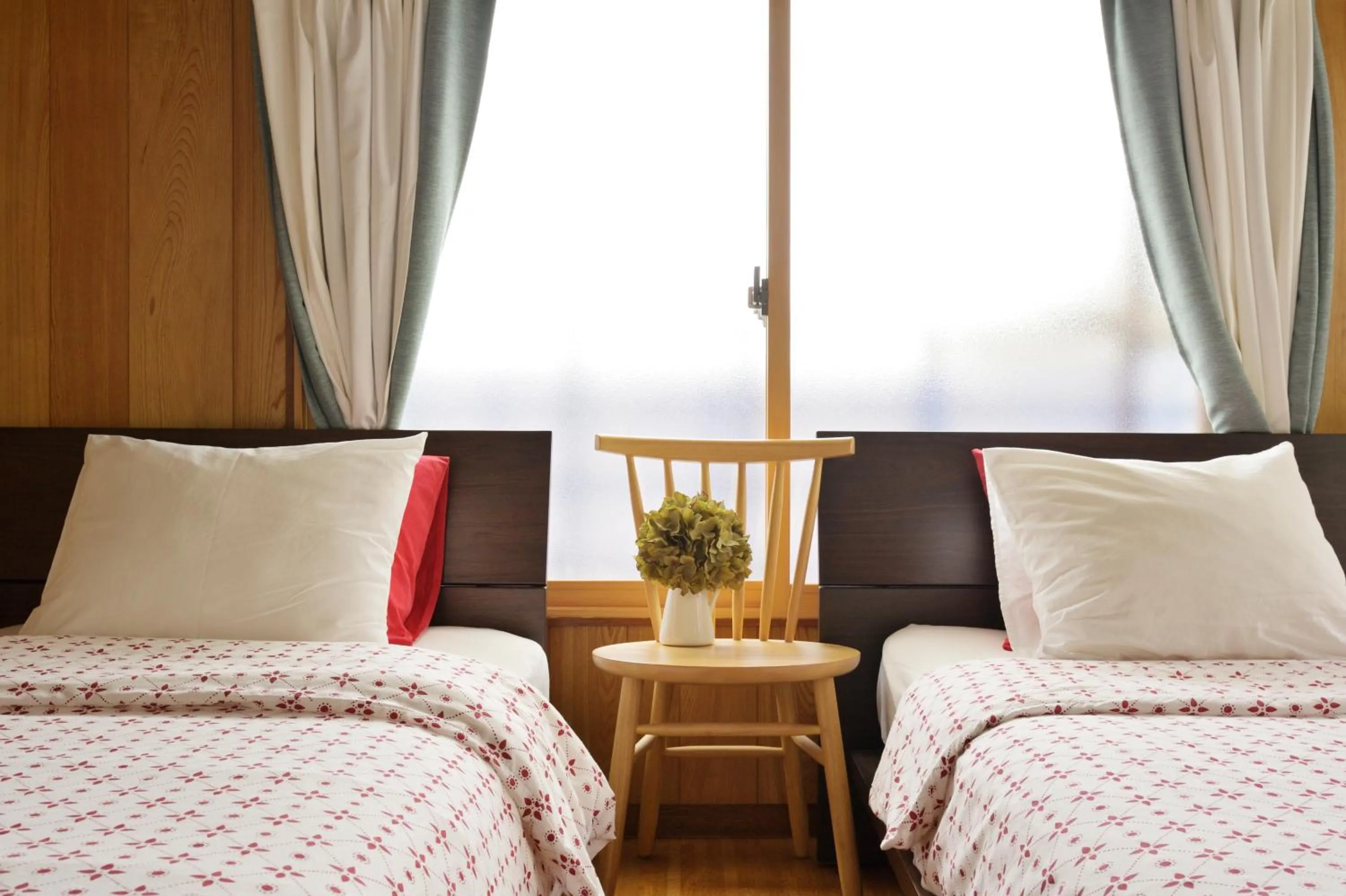 Bed in Konpeito House