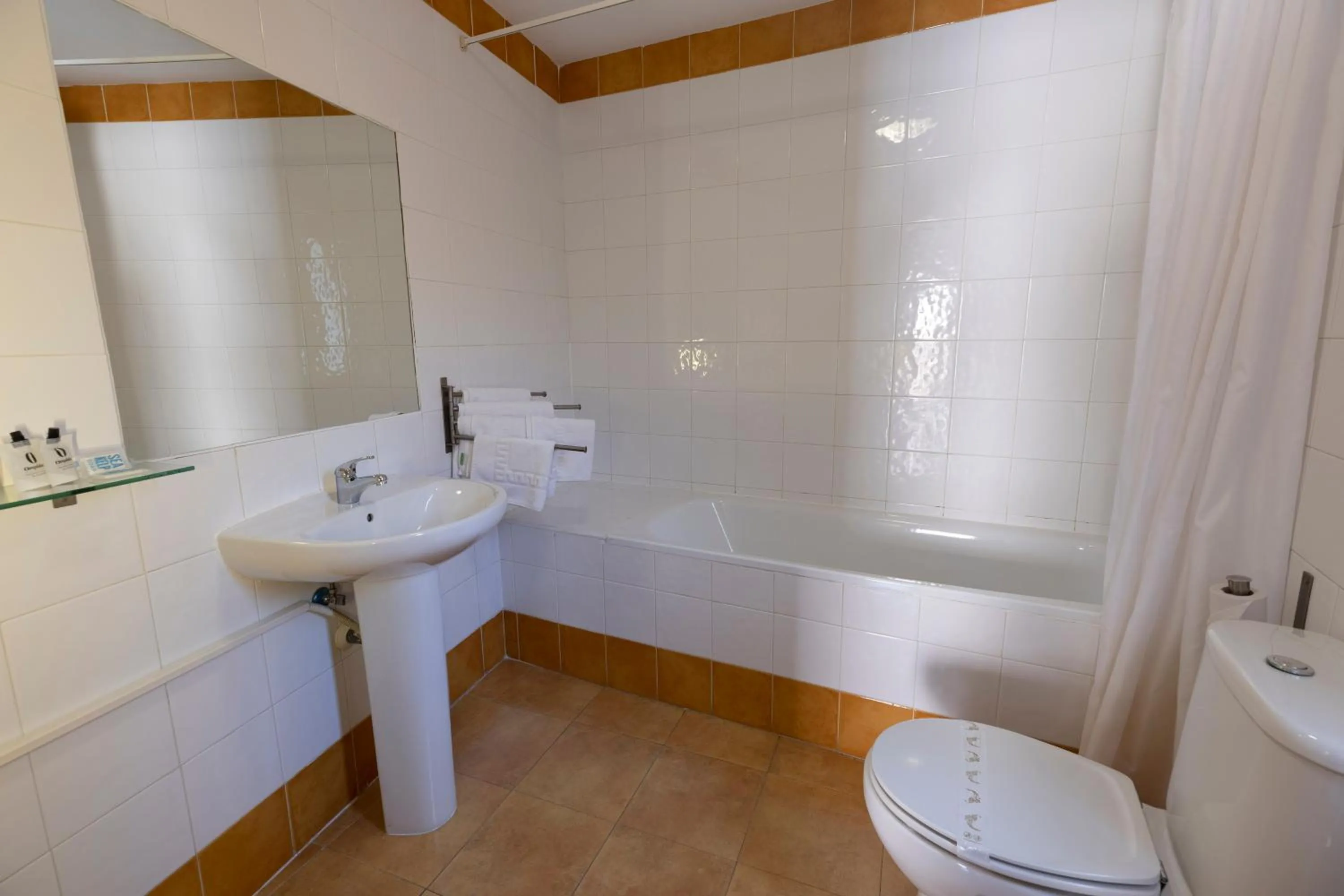 Bathroom in Hostal Restaurante Puerta del Alcázar