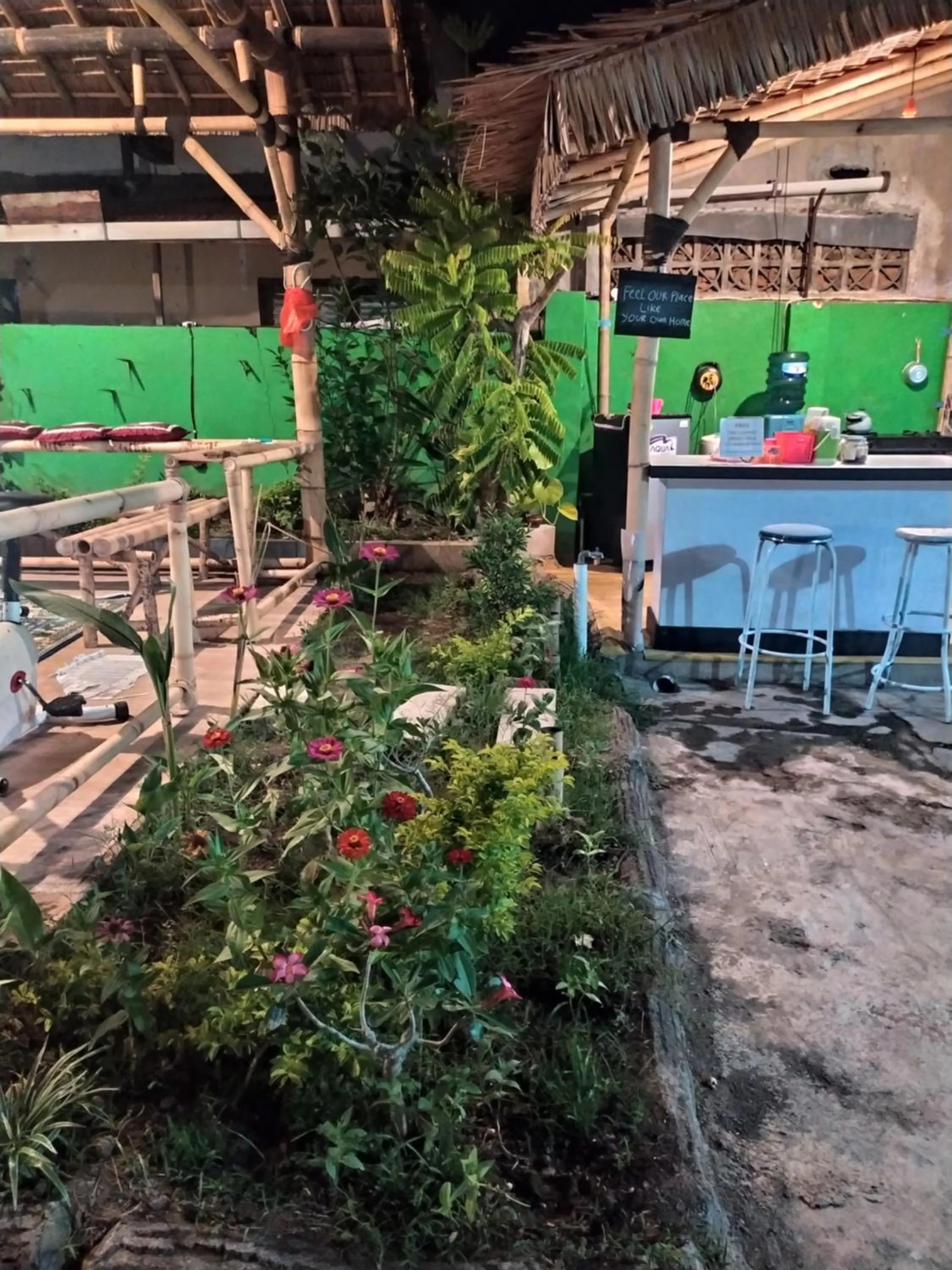 Patio in Robiu Homestay