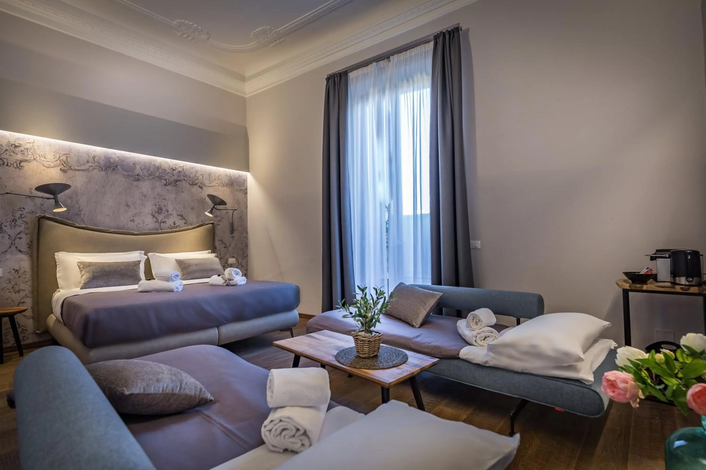 Bedroom, Bed in Palazzo dei Conti Residenza d'Epoca