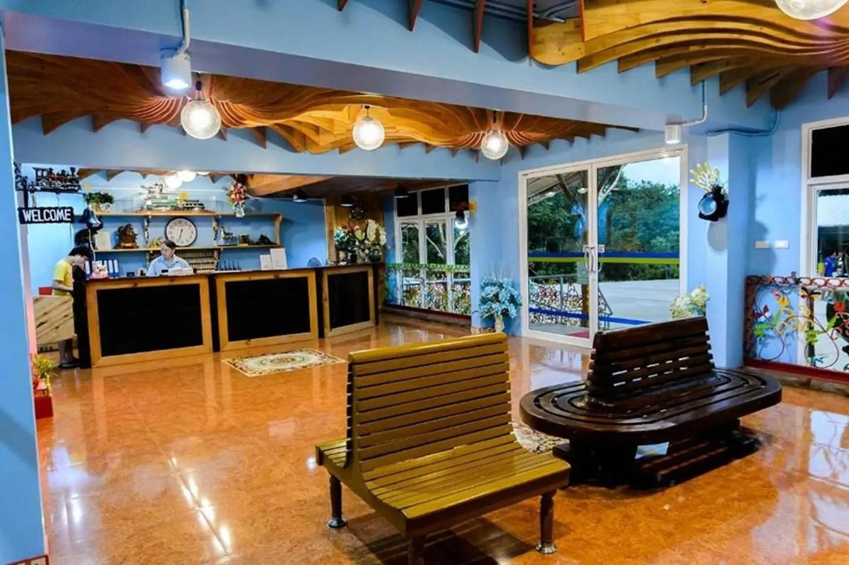 Living room in 2U Hotel Hatyai